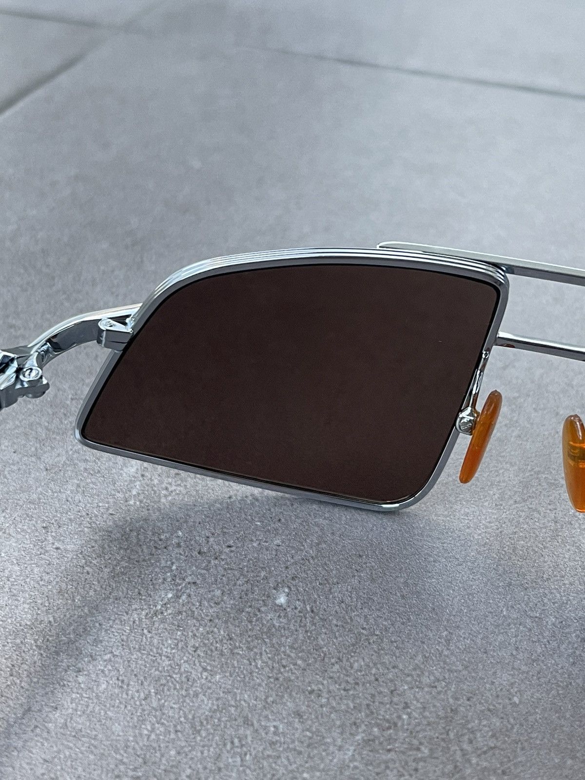 Han Kjobenhavn !DS! SS23 Han Kjobenhavn Demo High Silver Brown Sunglasses Size ONE SIZE - 17 Thumbnail