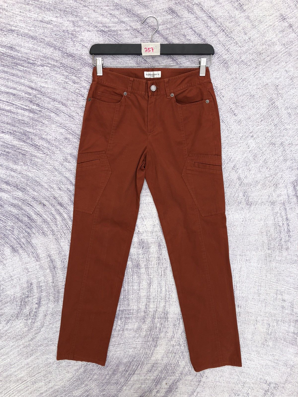Japanese Brand Japanese Cargo Pants Multipocket Skinny Fit W27xL37.5 Size US 27 - 1 Thumbnail