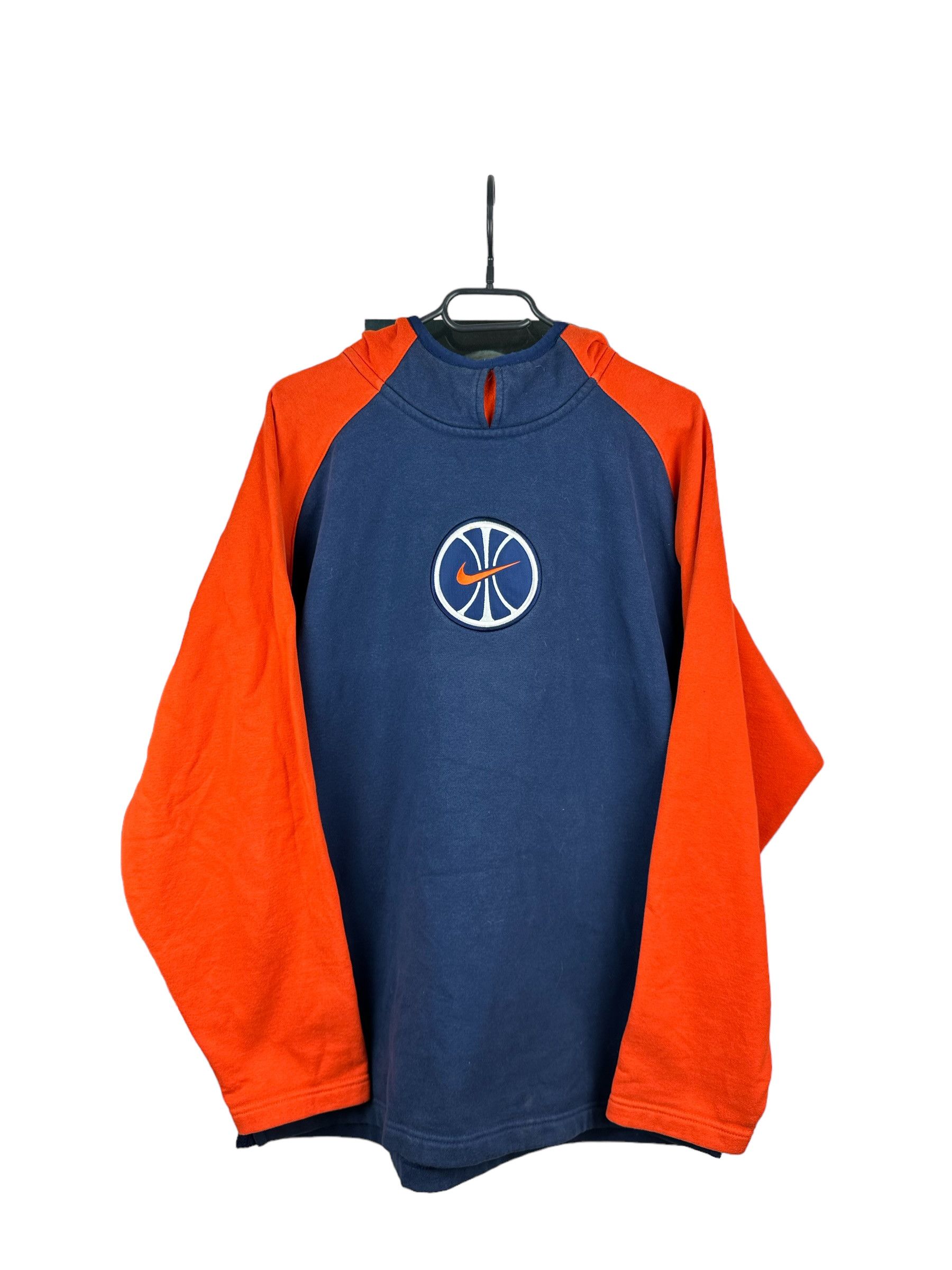 Nike × Vintage Vintage Nike Sweatshirt Hoodie Rare Swoosh Rare Hype Size US M / EU 48-50 / 2 - 1 Thumbnail