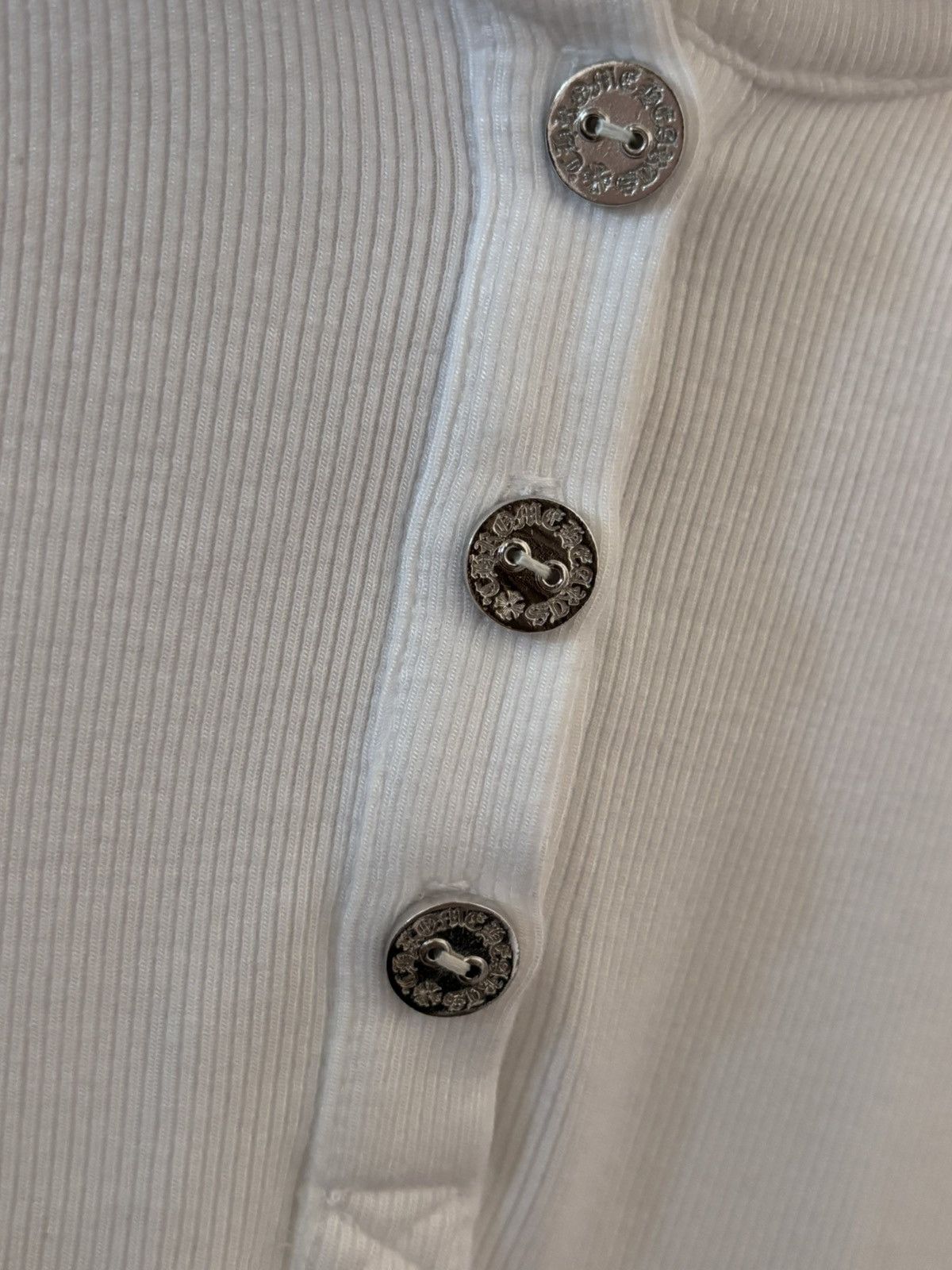 🤍CHROME HEARTS WHITE DAGGER POLO DRESS🤍