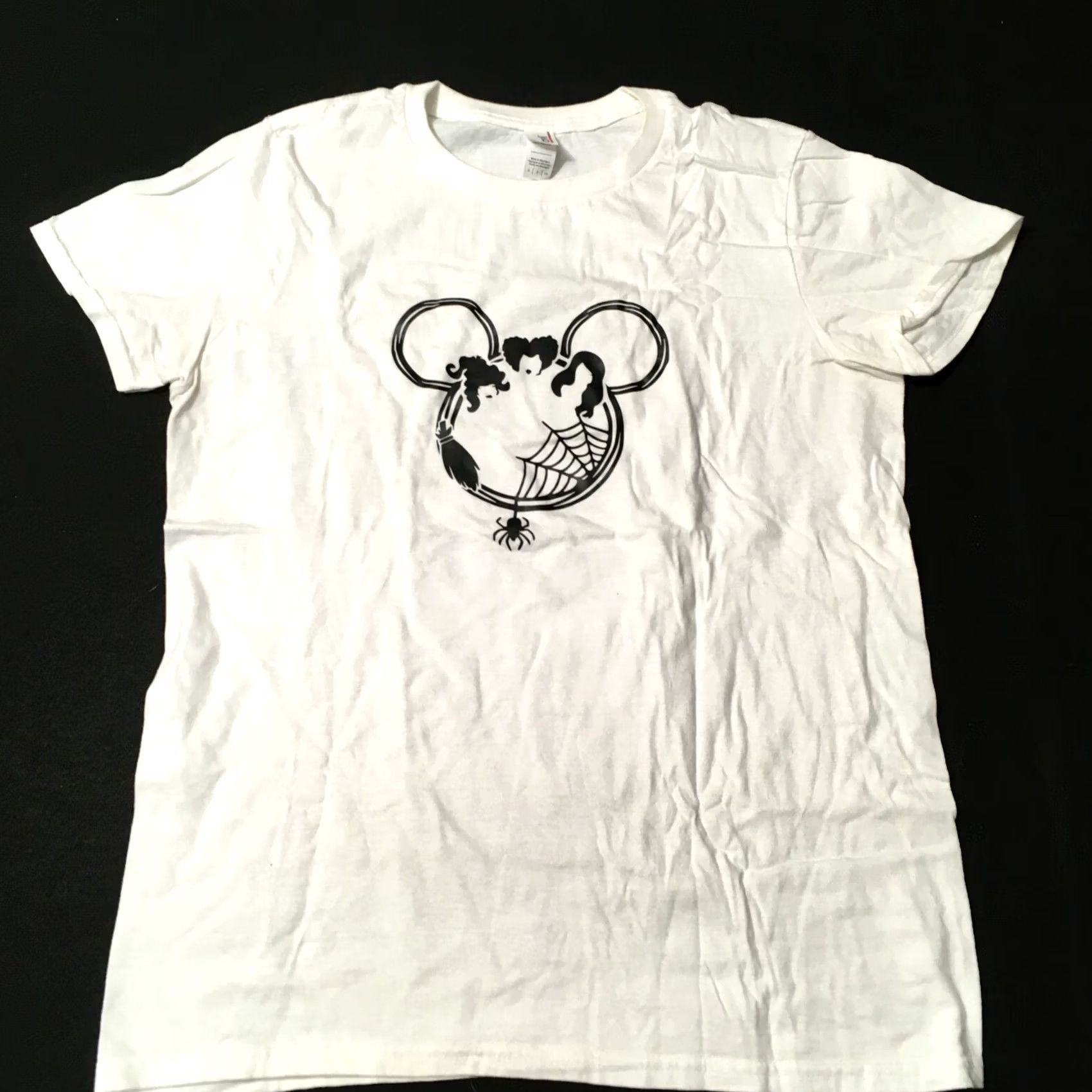 Anvil Hocus Pocus T-Shirt Women's Small White Size S / US 4 / IT 40 - 2 Thumbnail