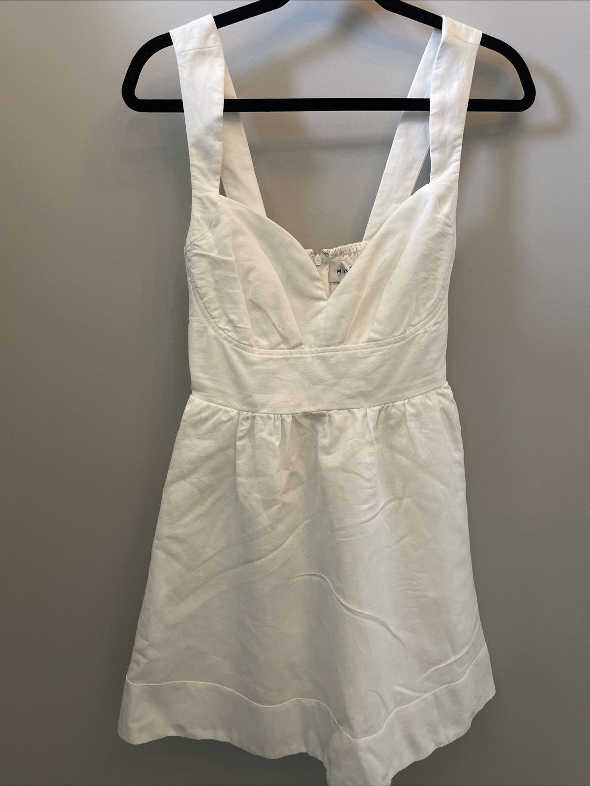 MILLY Milly white mini dress Size S / US 4 / IT 40 - 1 Thumbnail