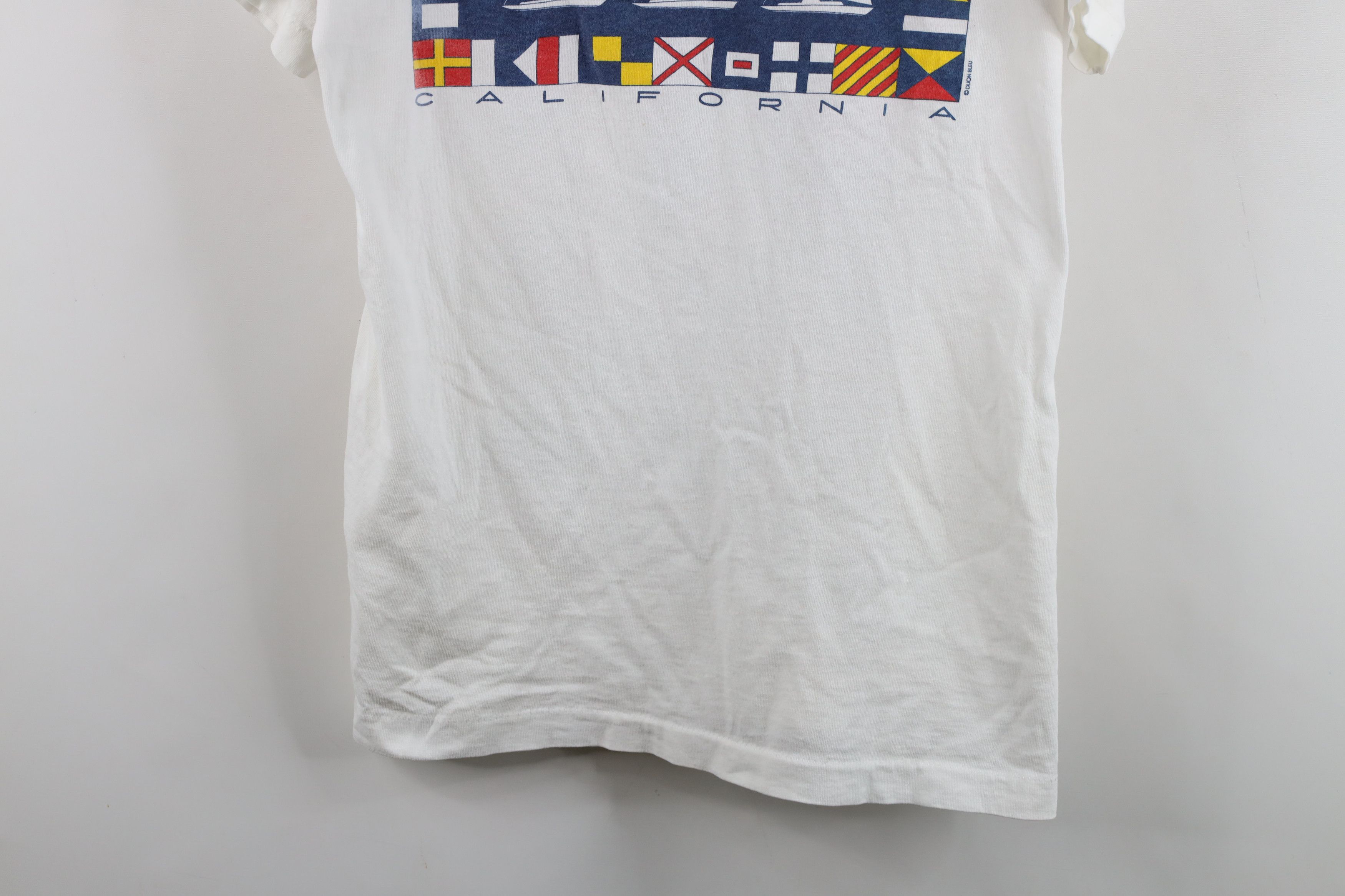 Vintage Vintage 90s Streetwear Beach California Sailing T-Shirt USA Size US L / EU 52-54 / 3 - 3 Thumbnail