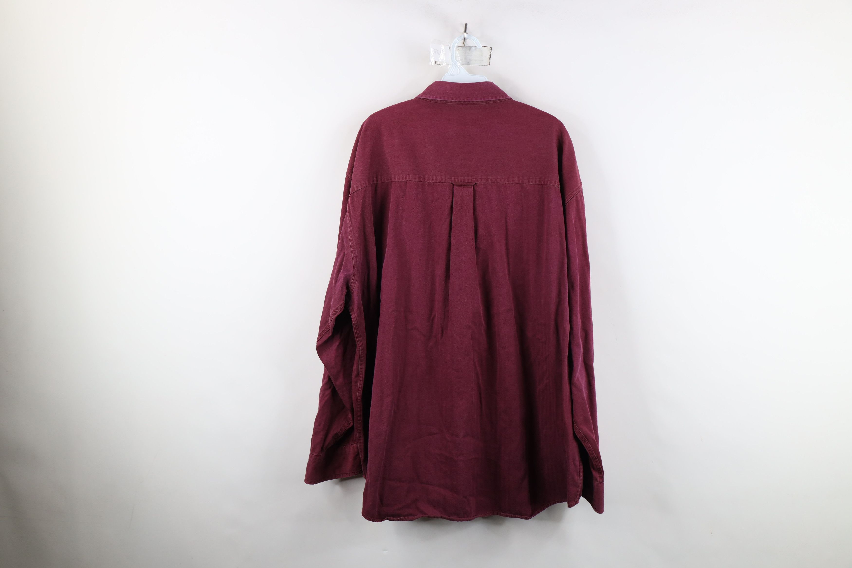 Ralph Lauren Vintage 90s Chaps Ralph Lauren Herringbone Collared Shirt Size US XXL / EU 58 / 5 - 13 Thumbnail