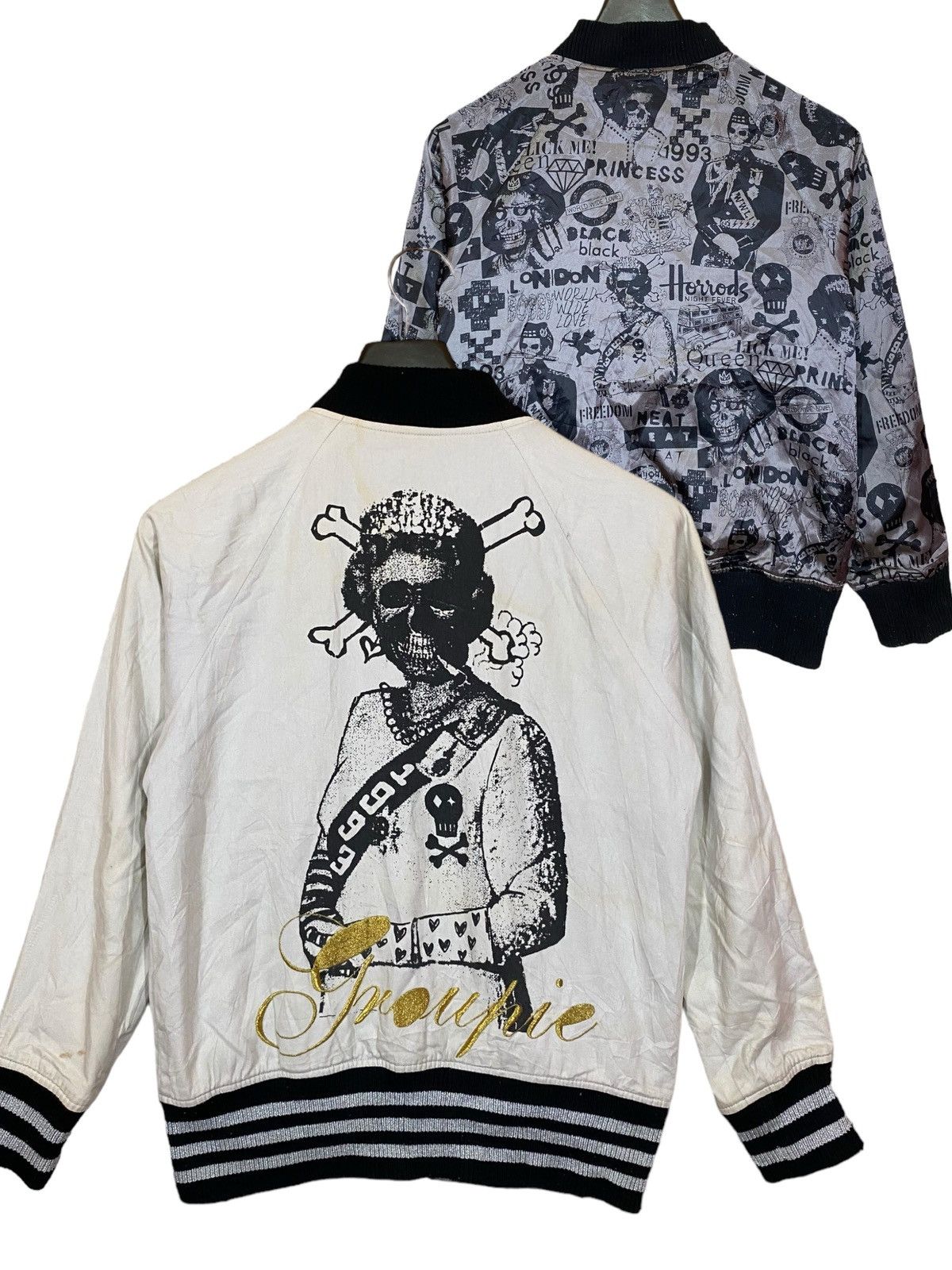 If Six Was Nine × Japanese Brand × Seditionaries World wide love bomber jacket fullprint reversible Size US S / EU 44-46 / 1 - 1 Thumbnail