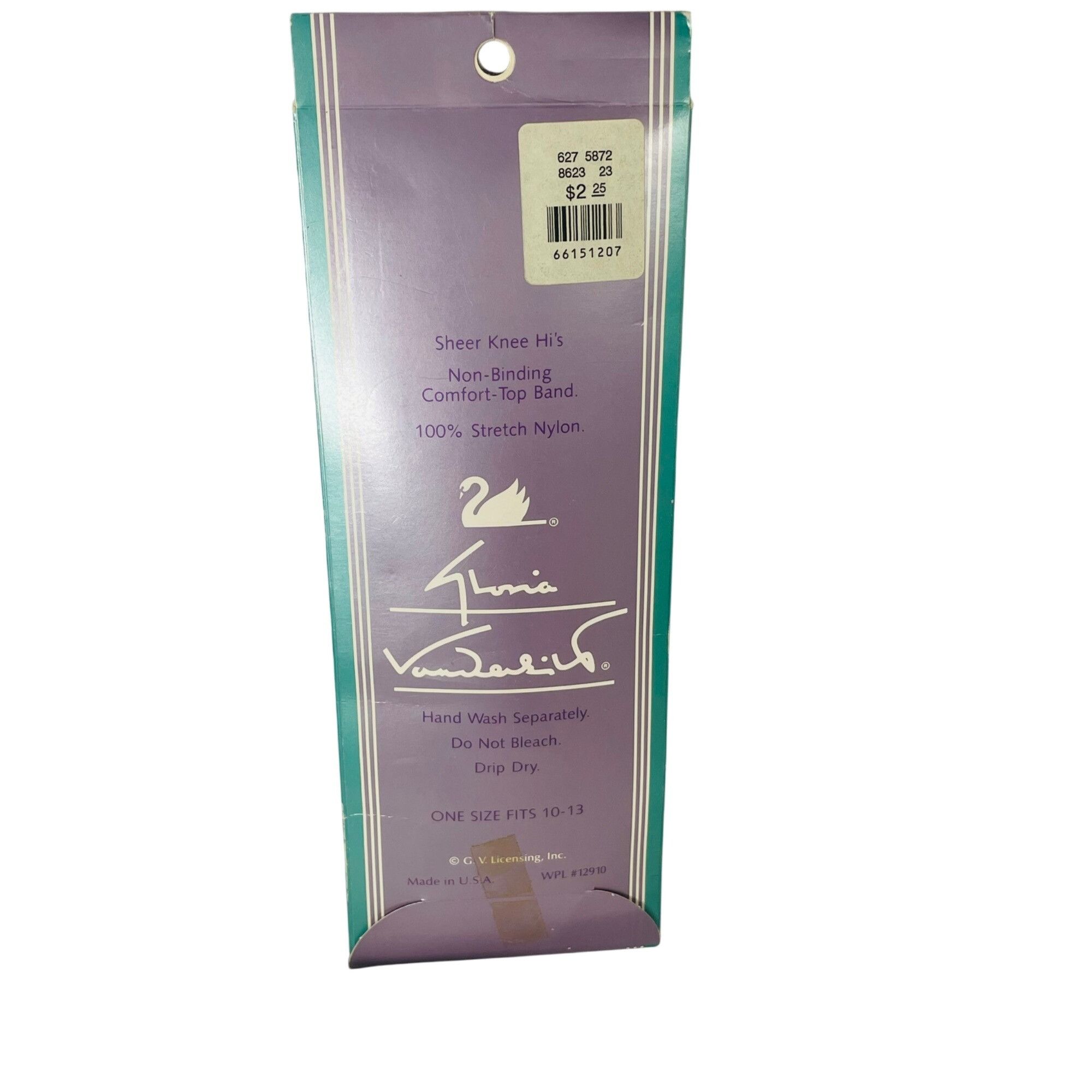 Gloria Vanderbilt Gloria Vanderbilt Sheer Knee Highs Sandalfoot Taupe OS Non- Size ONE SIZE - 4 Thumbnail