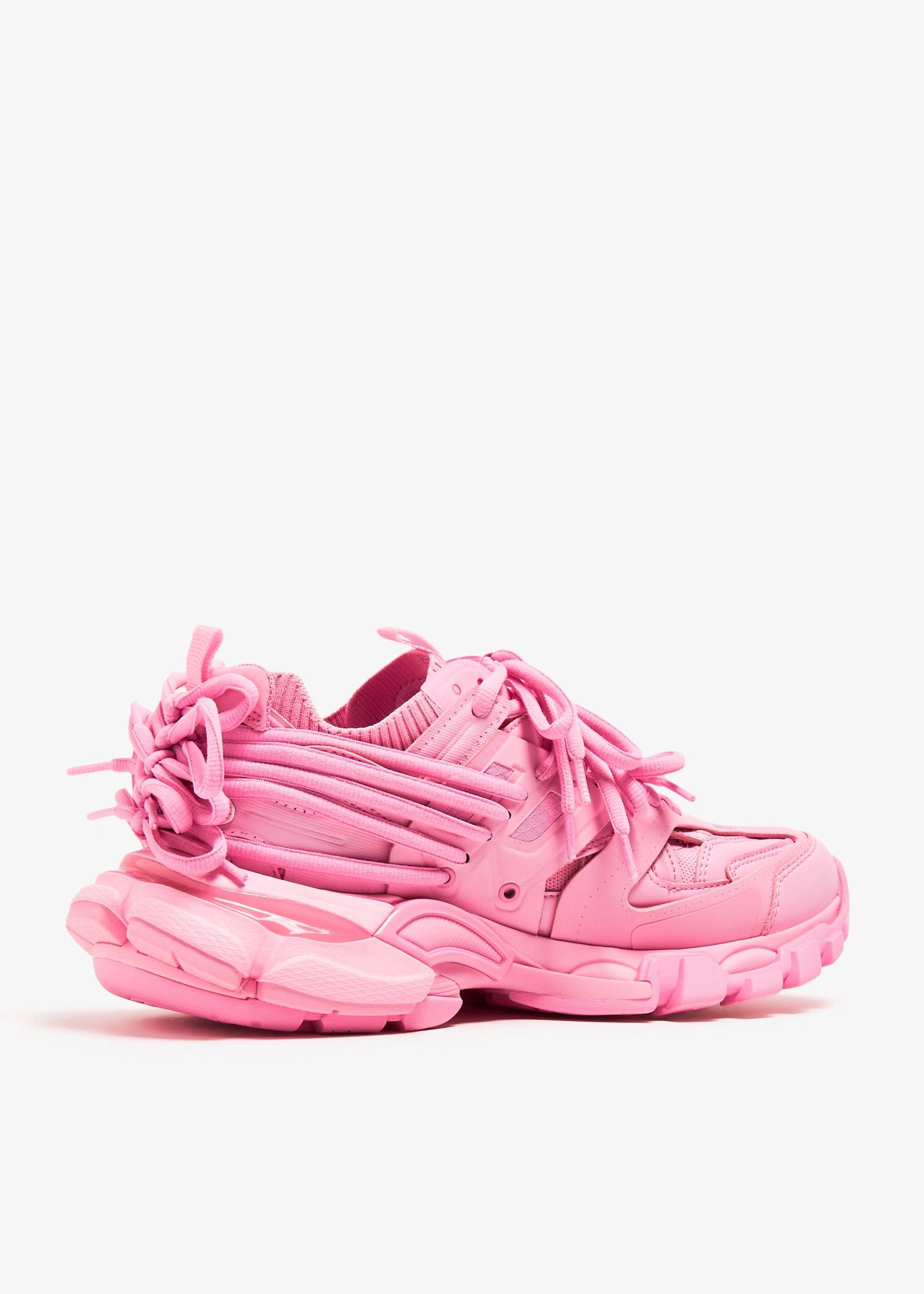 Balenciaga o1tr1nto1125 Track Sneakers in Pink Size US 7 / IT 37 - 3 Thumbnail