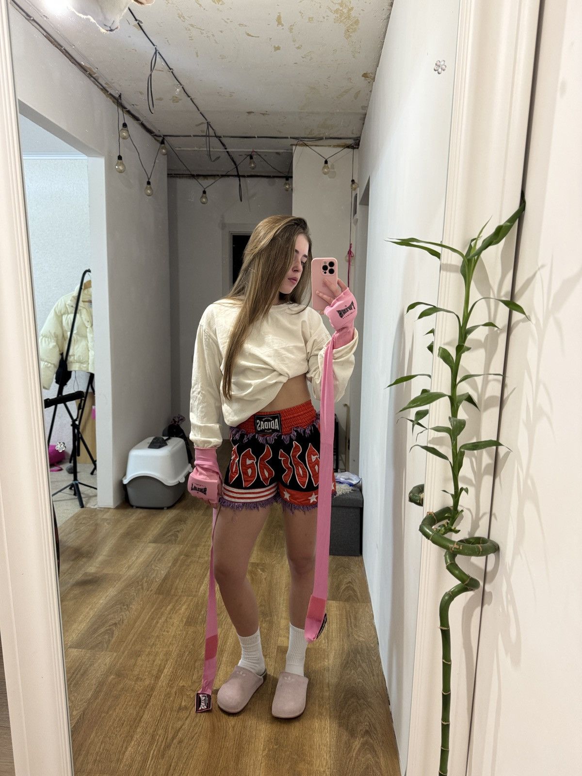 Adidas × Jeremy Scott ADIDAS x JEREMY SCOTT BOXING SHORTS Size US 28 / EU 44 - 2 Thumbnail