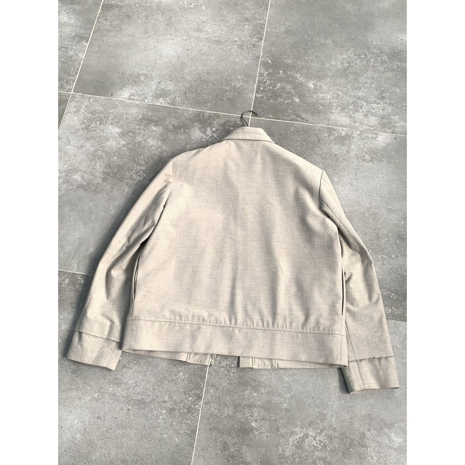 Designer × Japanese Brand × NE.SENSE NE.SENSE NECESSITY SENSE Tweed Wool Chore Bomber Jacket SZ S Size US S / EU 44-46 / 1 - 21 Thumbnail