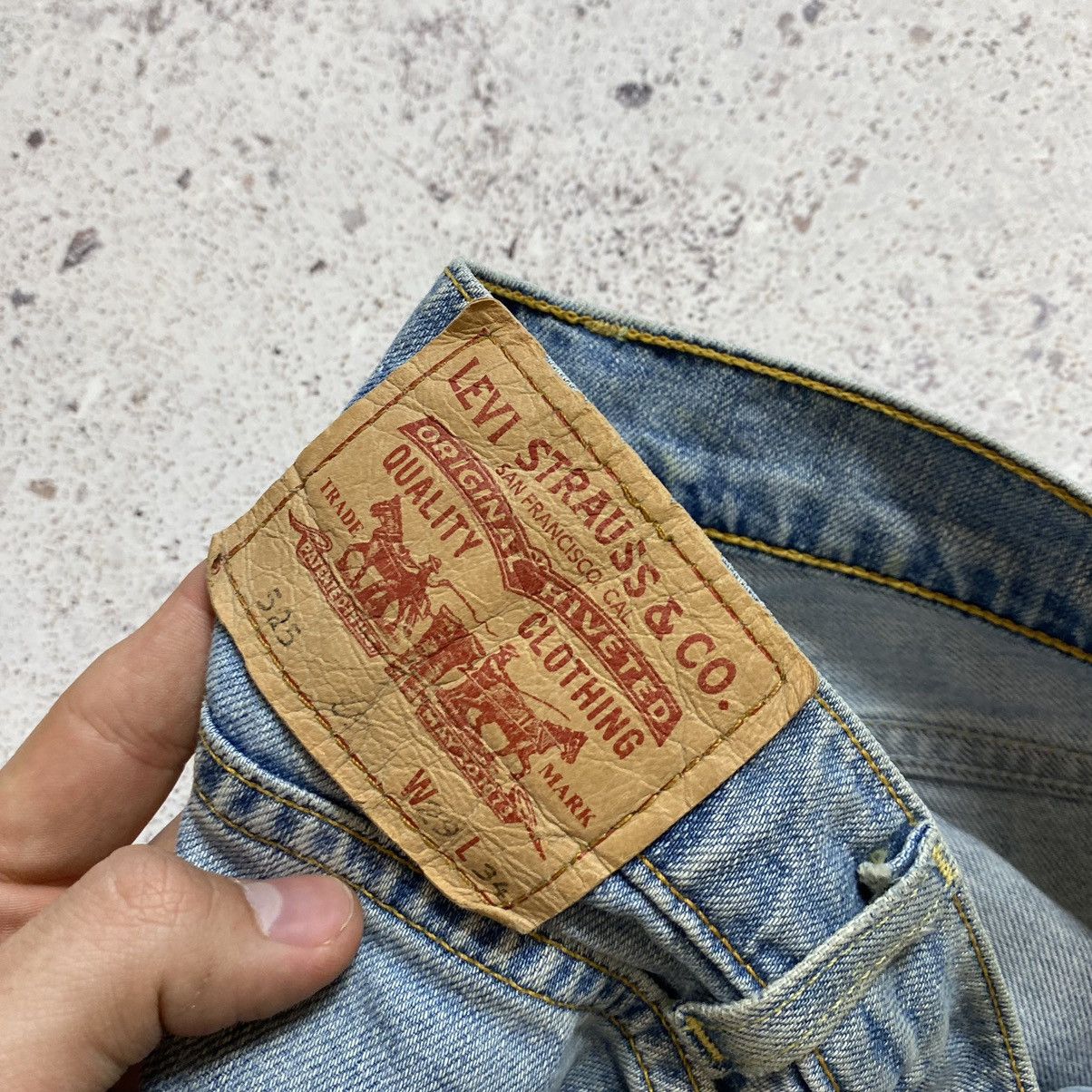 Levi's × Vintage Vintage Flared Denim Levi’s 525 Jeans Pants Baggy Fit Hype Size US 29 - 7 Thumbnail