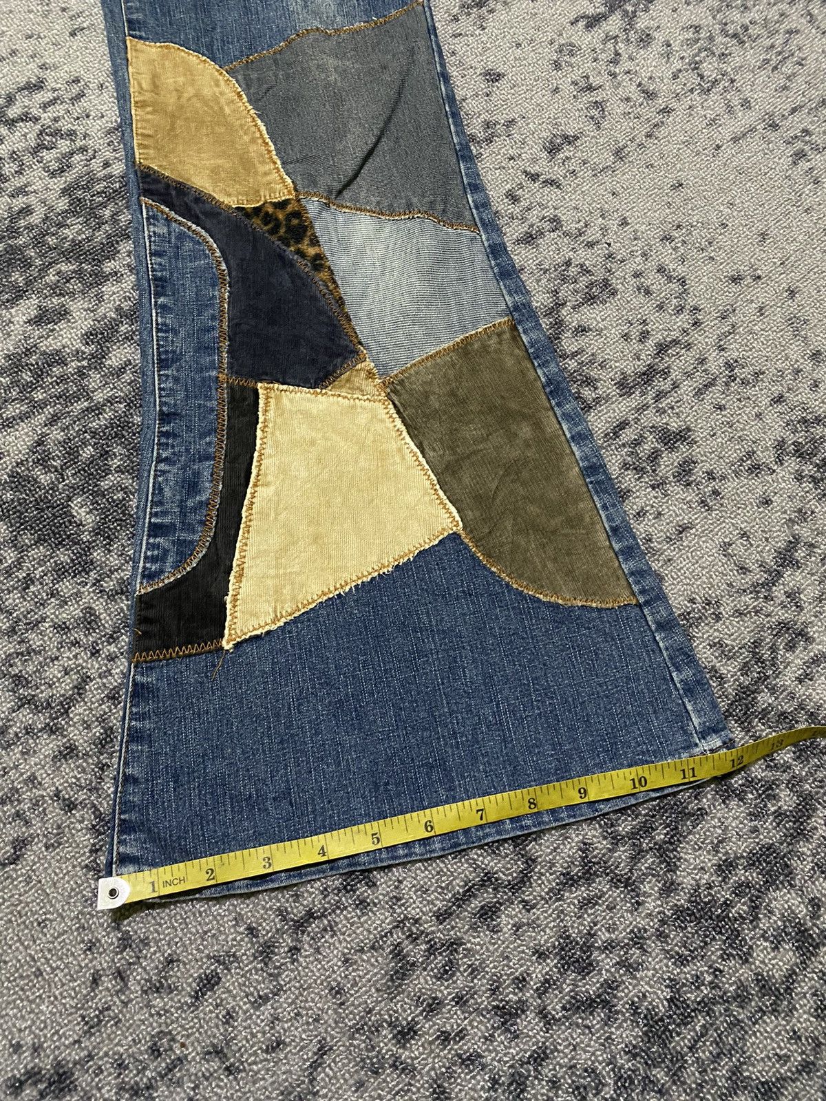 Hysteric Glamour Y2k deep “avant garde style” flare jeans Size US 30 / EU 46 - 10 Thumbnail