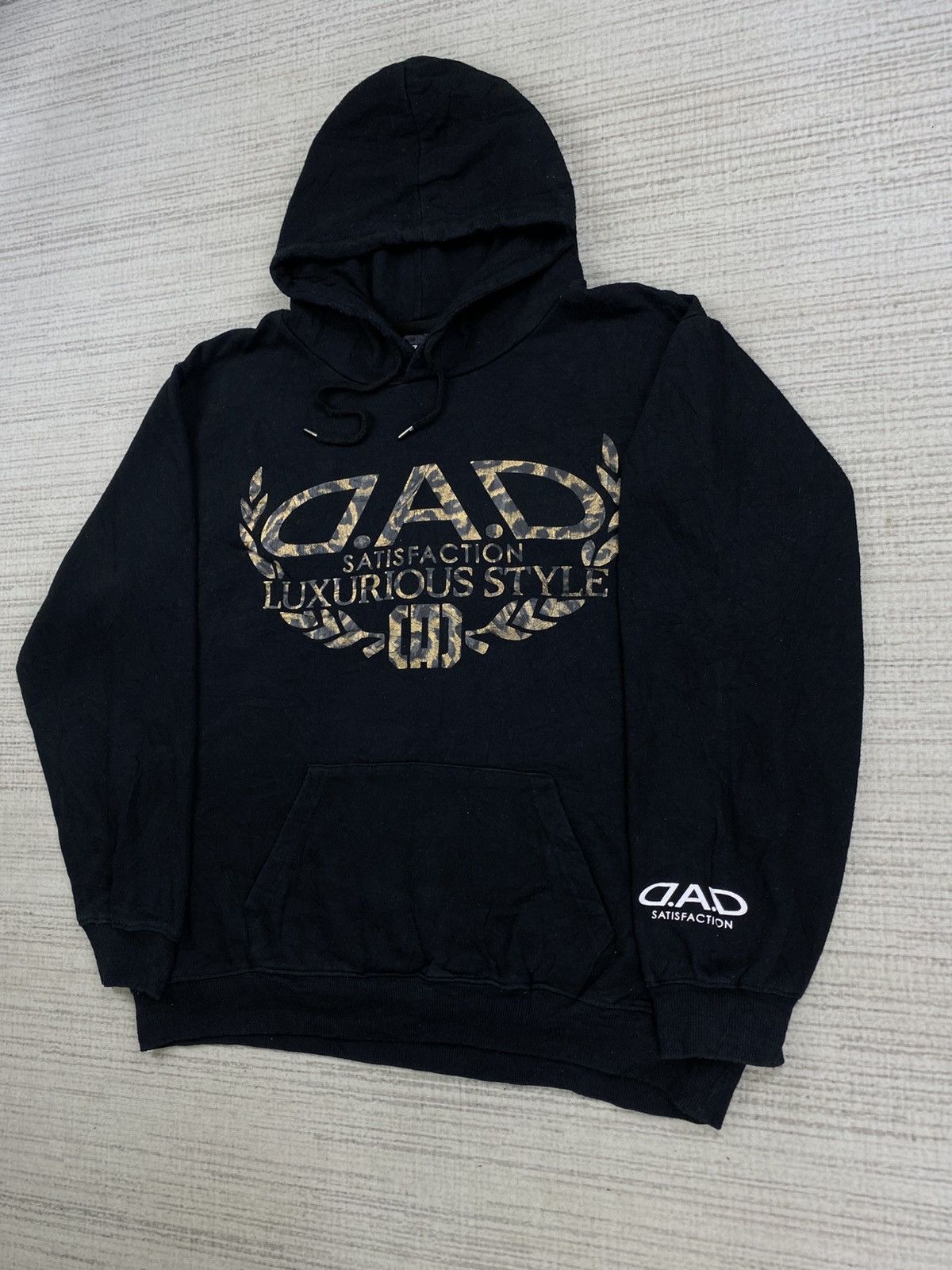 Other Vintage D.A.D Satisfaction Racing Back Hit Printed Hoodie Size US XL / EU 56 / 4 - 4 Thumbnail