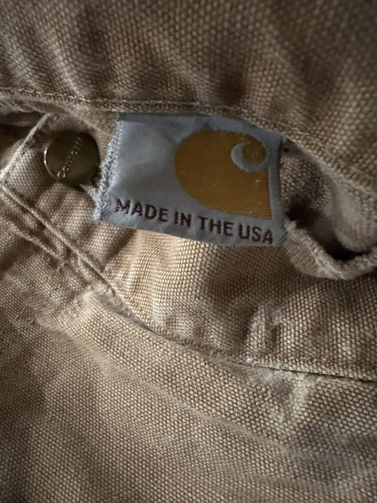 Carhartt Vintage Carhartt Distressed Workwear Denim Size US 38 / EU 54 - 9 Thumbnail