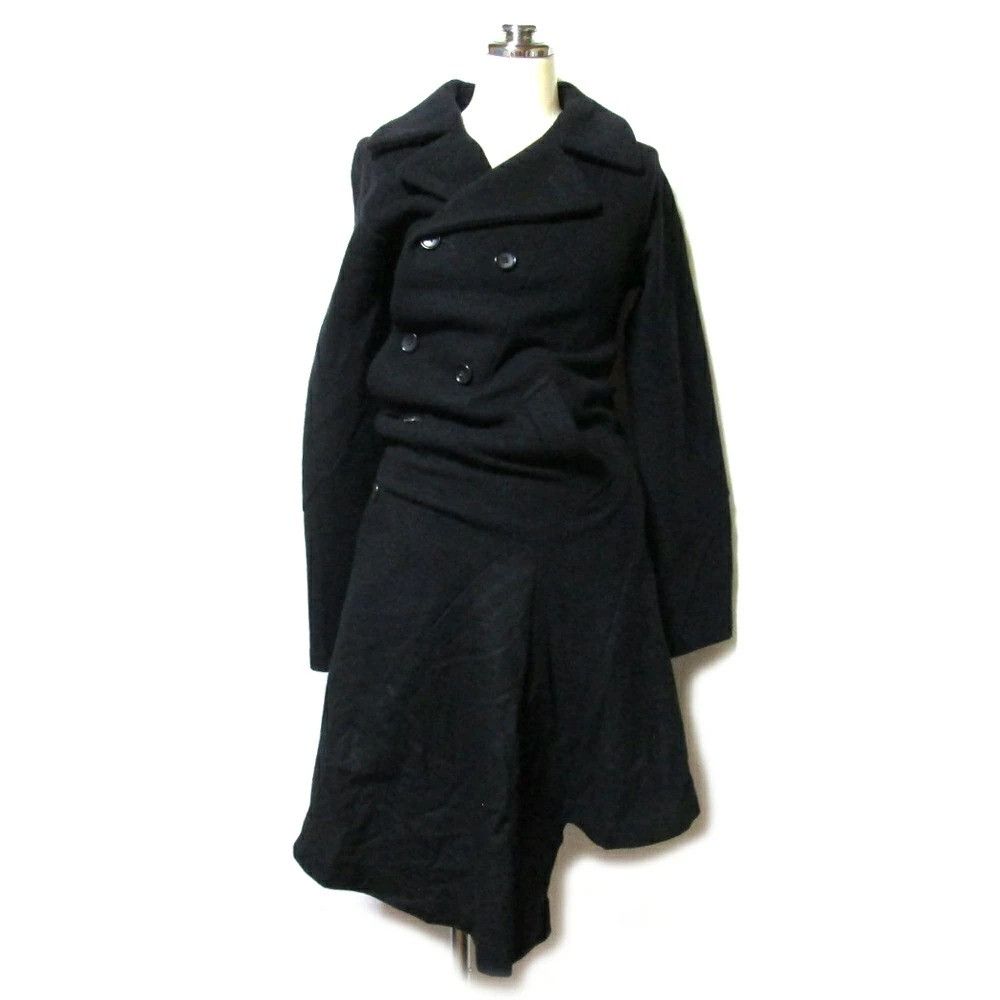 Comme des Garcons COMME des GARCONS 2014 Asymmetrical Cutting Coat japan Size XS / US 0-2 / IT 36-38 - 1 Thumbnail