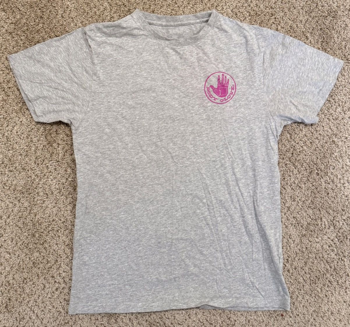 Body Glove Body Glove Redondo Beach Tee (Gray / Pink & Yellow Logo) Size US M / EU 48-50 / 2 - 1 Thumbnail