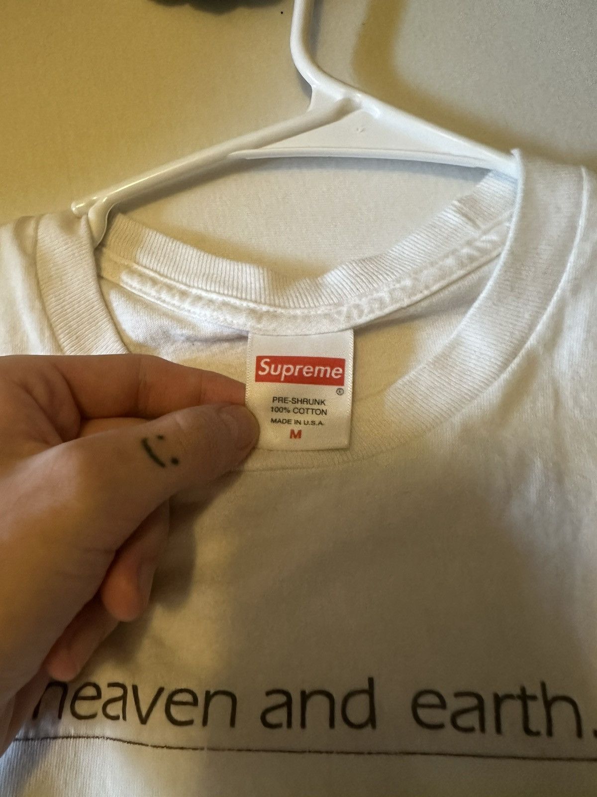 Supreme Supreme Heaven and Earth Tee Size US M / EU 48-50 / 2 - 3 Thumbnail