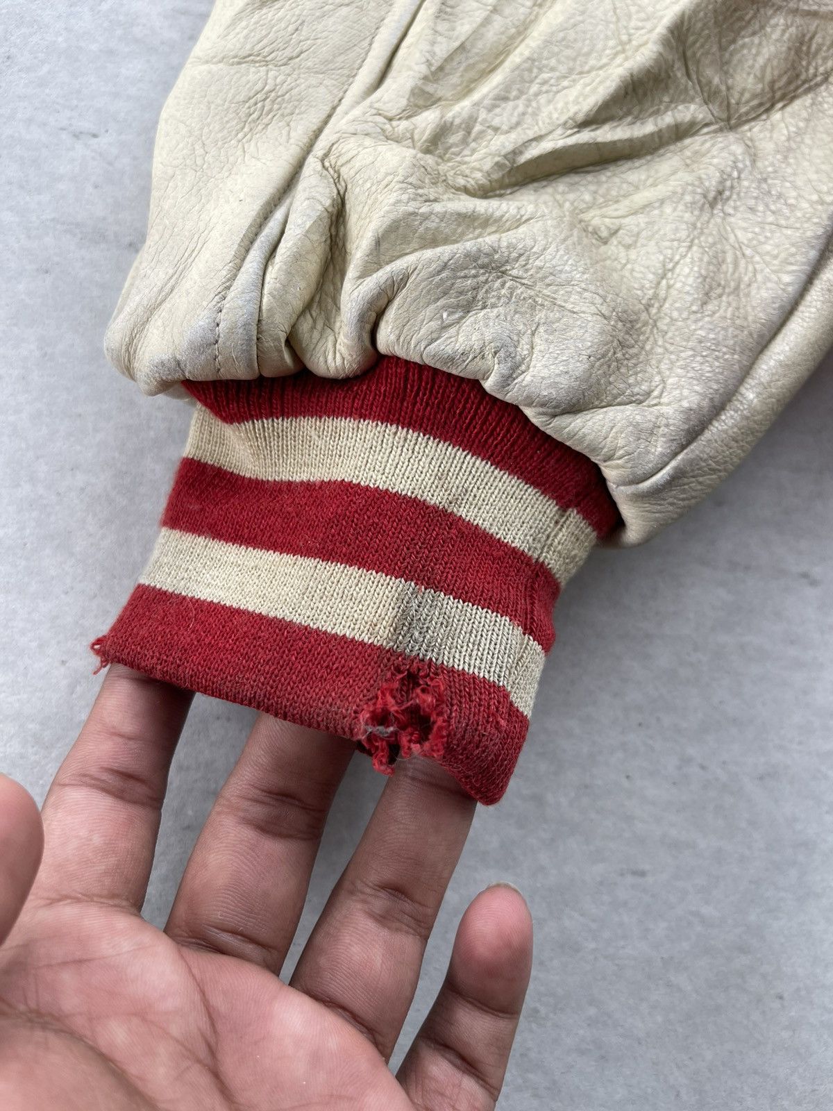 Penfield 🔥Vintage Penfield Letterman Leather Sleeve Varsity Jacket Size US M / EU 48-50 / 2 - 13 Thumbnail