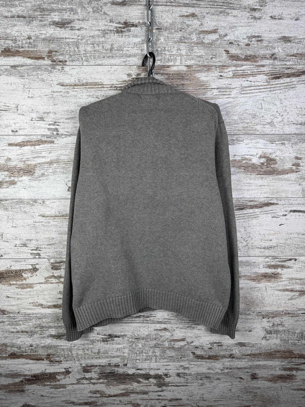 Polo Ralph Lauren Mens Vintage Polo Ralph Lauren 1/3 zip sweater sweatshirt Size US L / EU 52-54 / 3 - 11 Thumbnail