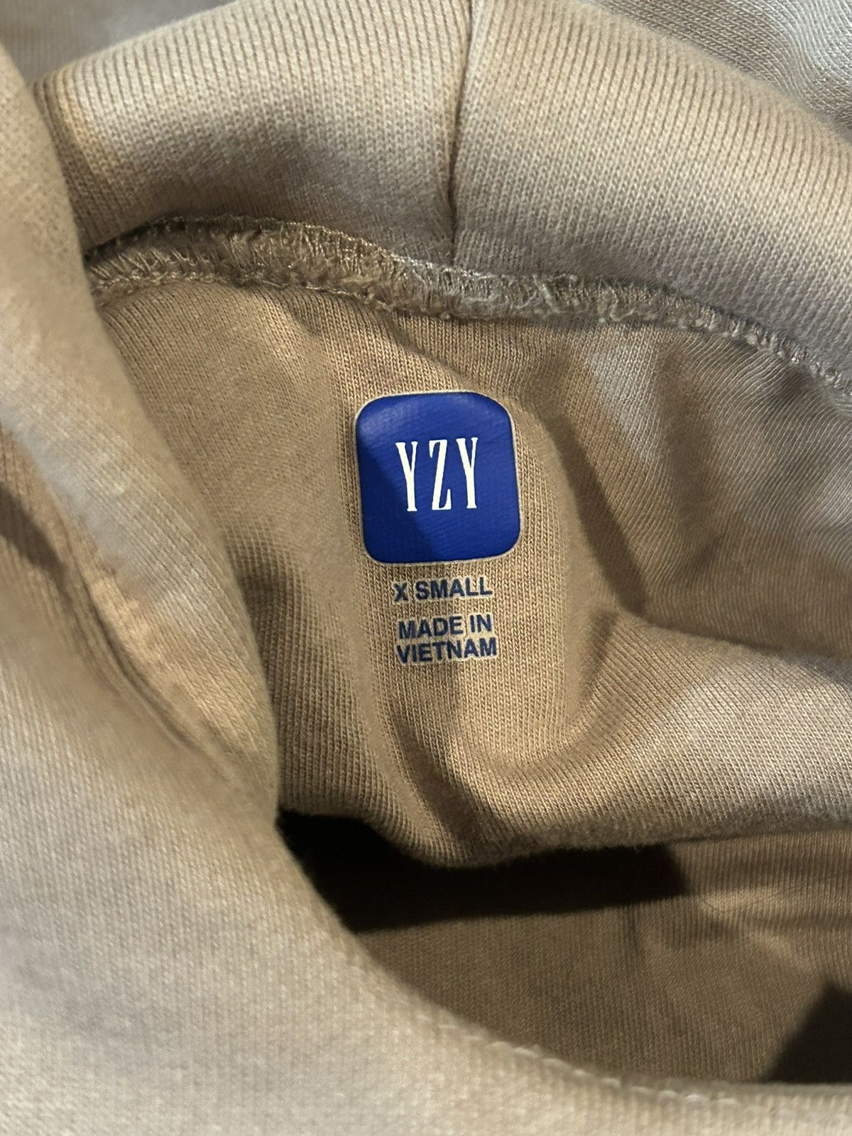 Balenciaga × Gap × Yeezy Yeezy Gap Beige Dove Hoodie XS Size US XS / EU 42 / 0 - 5 Thumbnail