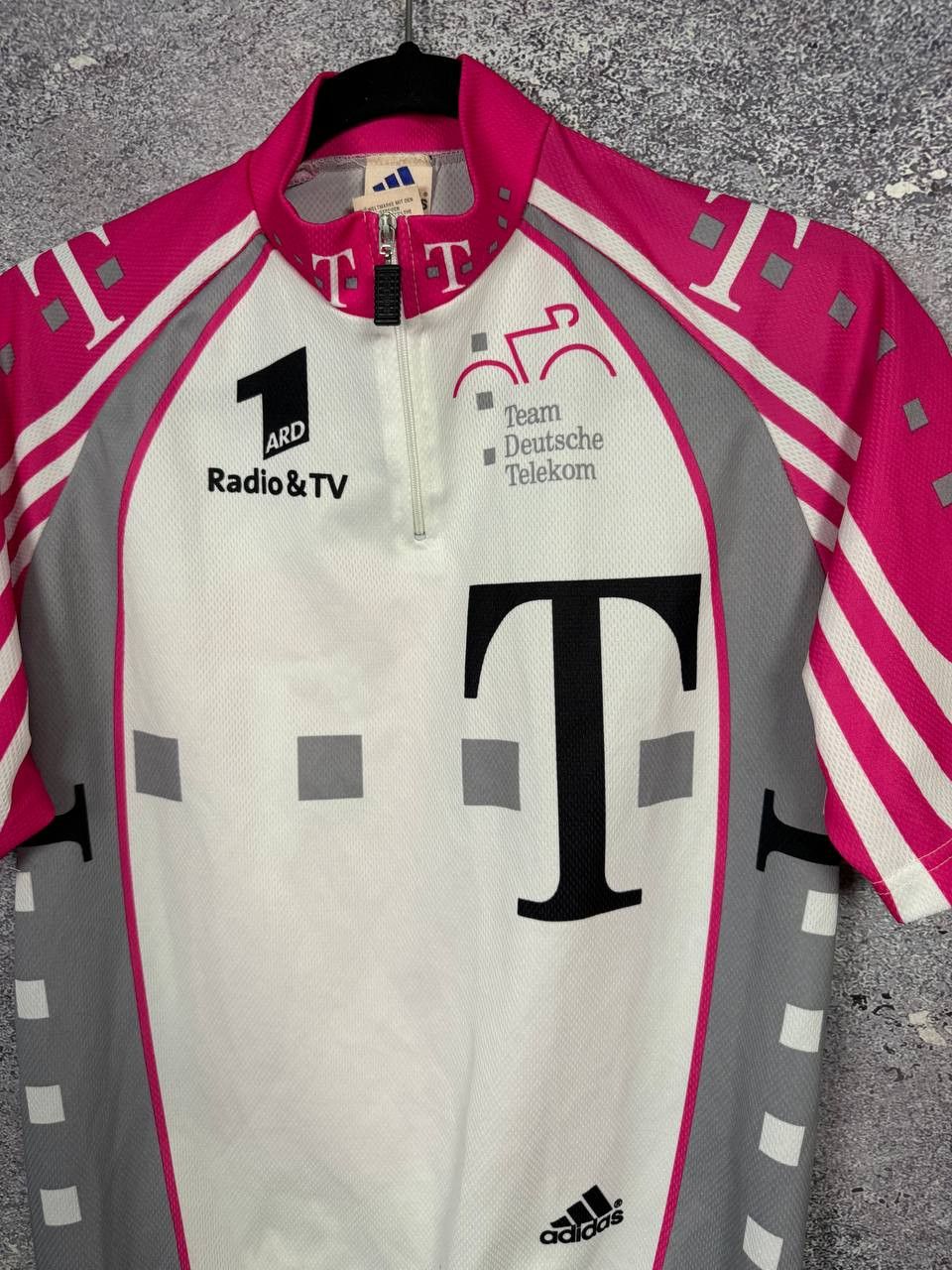 Adidas Cycling Team Deutsche Telekom 1ard Adidas Jersey size 34 Size US M / EU 48-50 / 2 - 3 Thumbnail