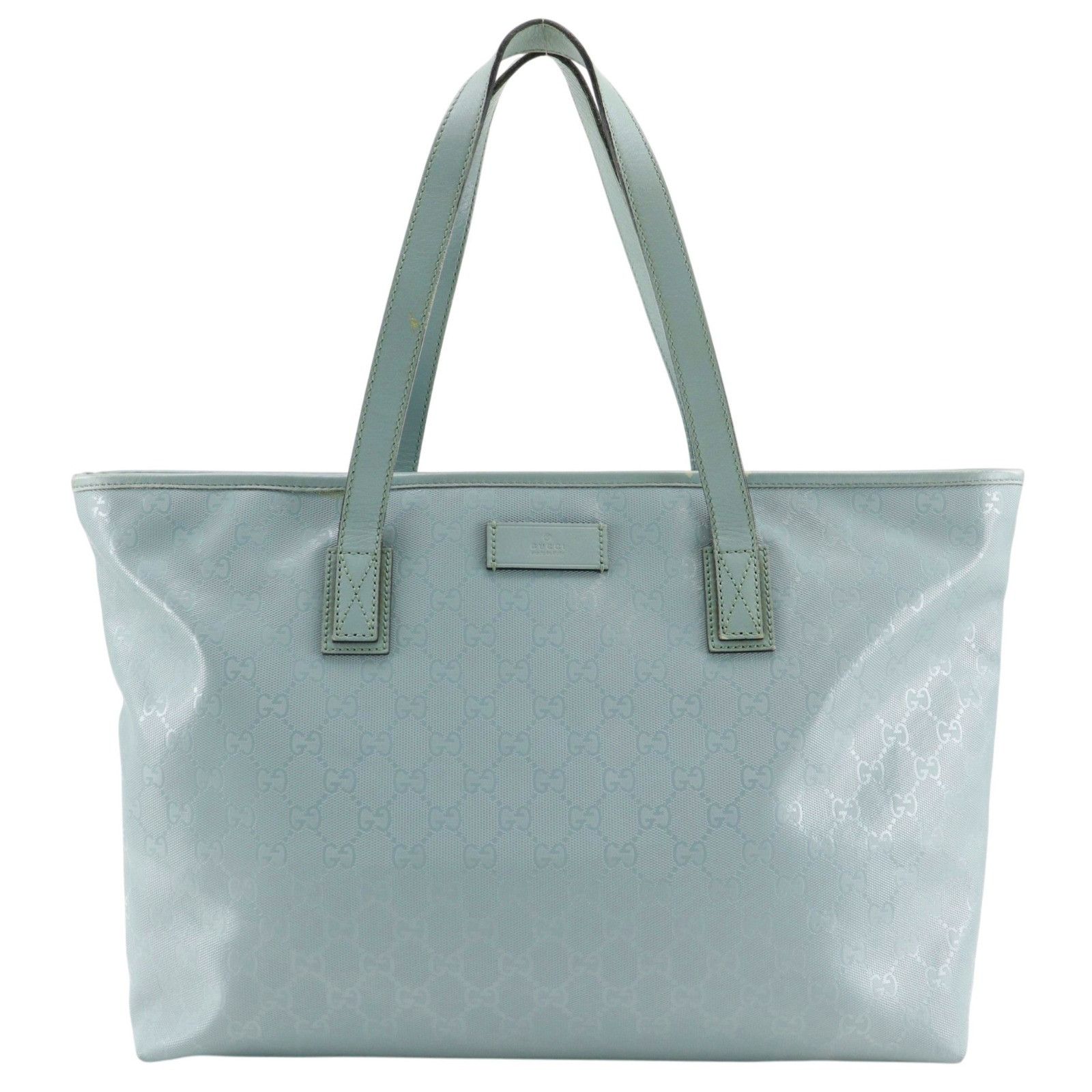Gucci Gucci Gucci GG Imprime PVC Tote Bag Plastic / Synthetic Tote Bag 211137 DUTY FREE for USA Size ONE SIZE - 1 Thumbnail