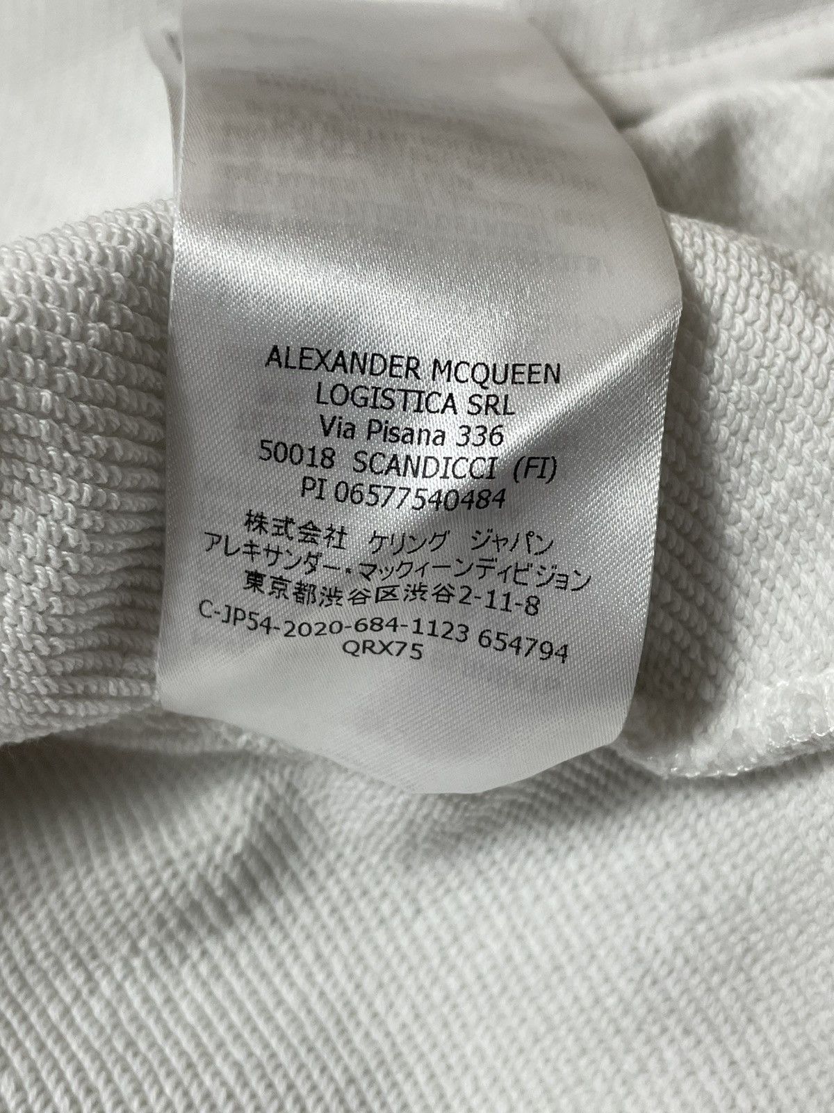 Alexander McQueen Alexander McQueen Full Zip Hoodie Rare Luxury Size US L / EU 52-54 / 3 - 9 Thumbnail