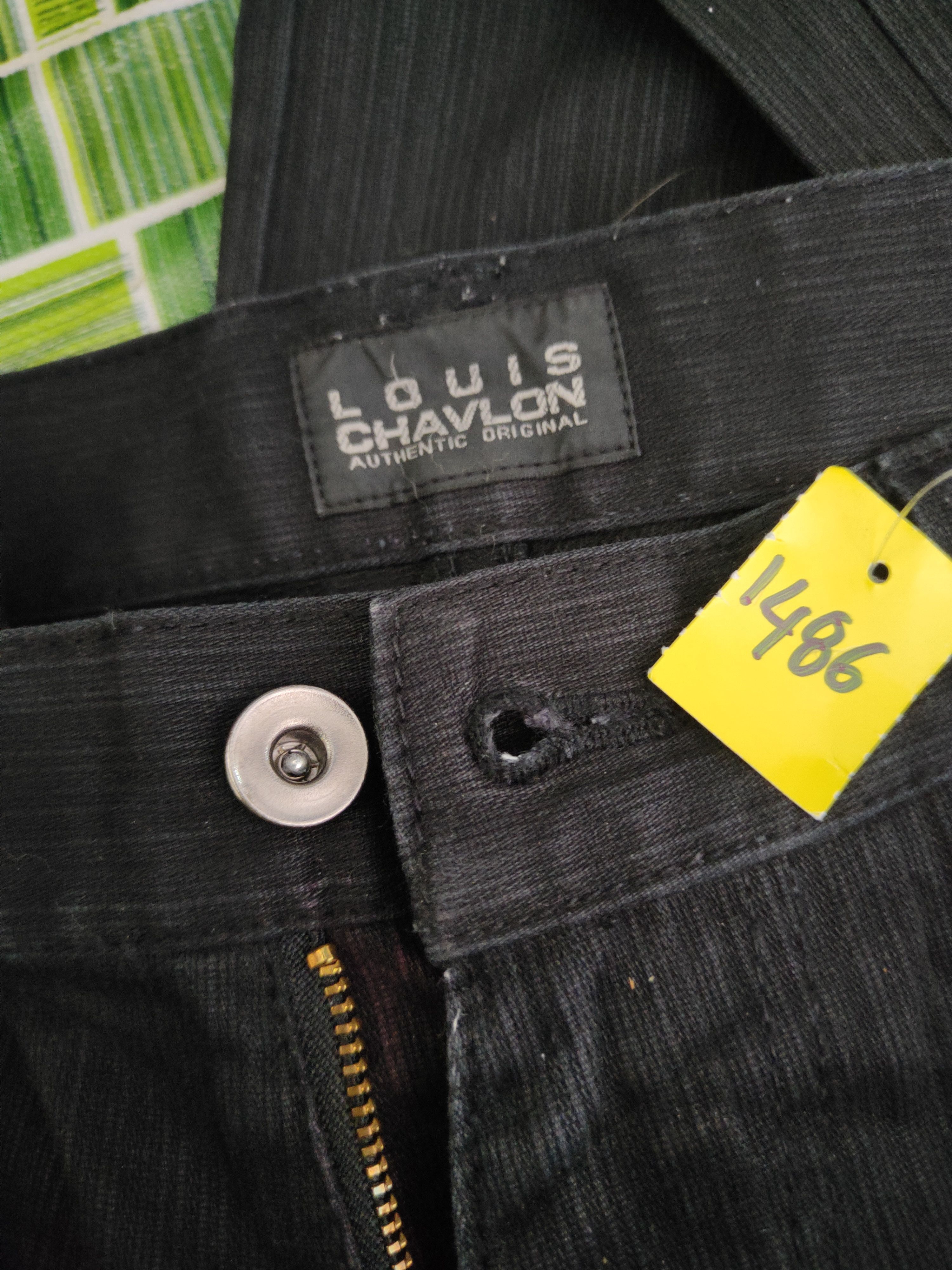 Japanese Brand DL Louis Chavlon Black Multipocket Cargo Pants #1486 Size US 31 - 14 Thumbnail
