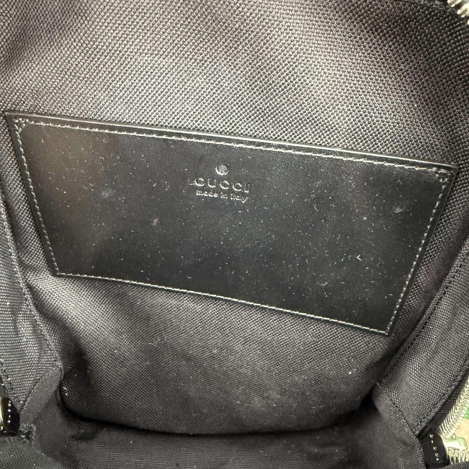 Gucci Gucci Waist Bag GG Soft Black/Grey Size ONE SIZE - 11 Thumbnail