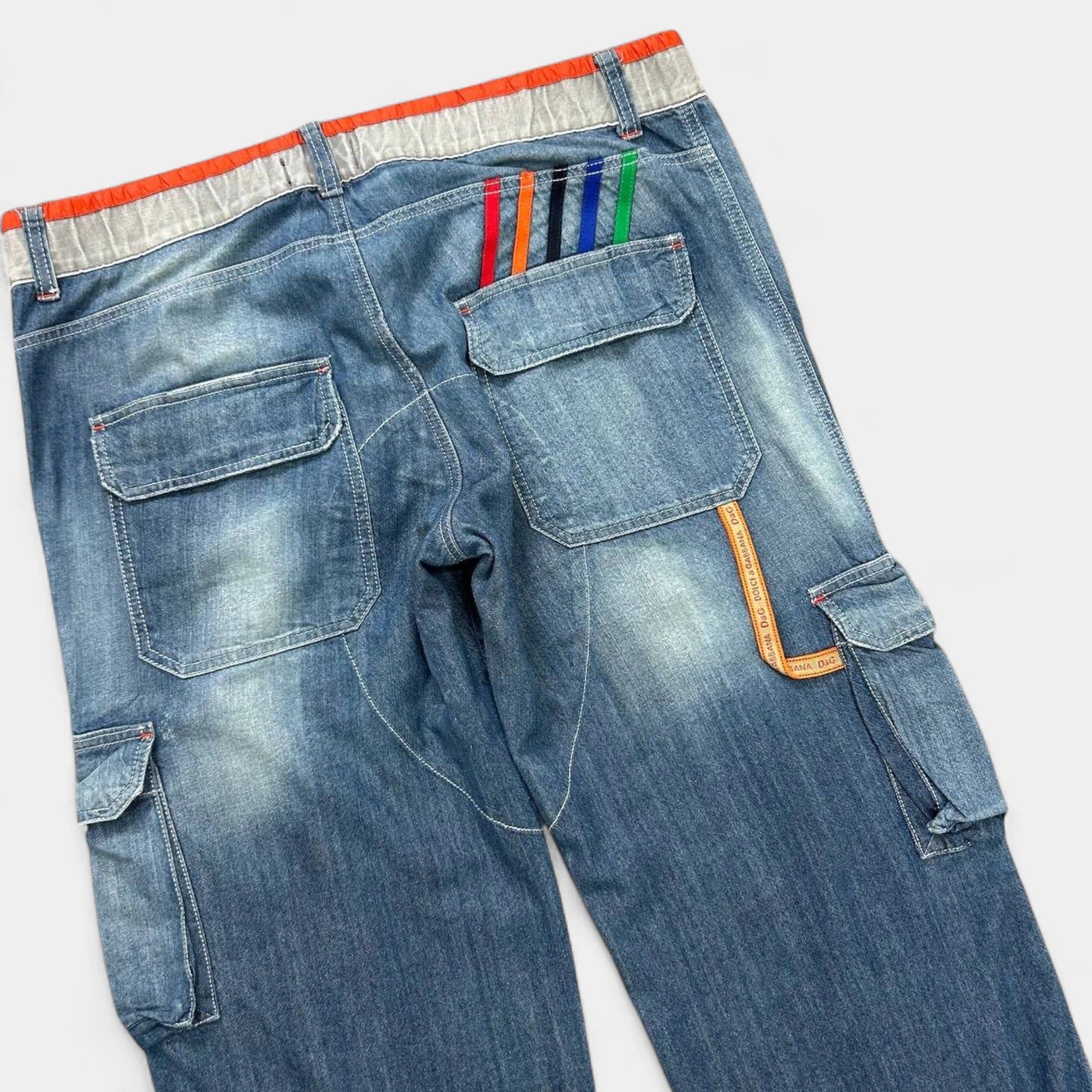 Dolce & Gabbana Dolce & Gabbana Cargo Denim Pants Size US 36 / EU 52 - 5 Thumbnail