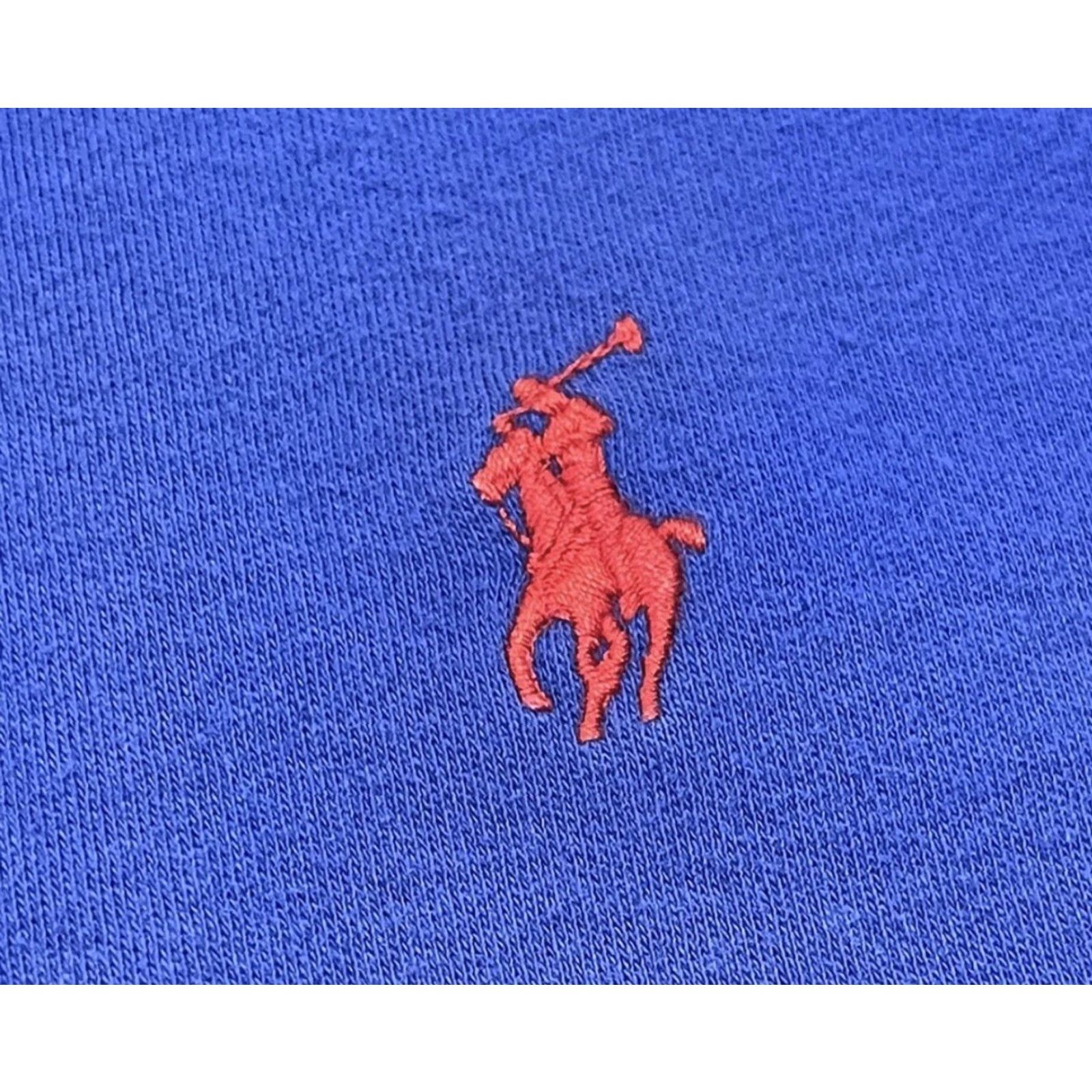 Polo Ralph Lauren VINTAGE Polo Ralph Lauren Shirt XL Mens Polo Golf Blue 100% Cotton Short Sleeve Regular Size US XL / EU 56 / 4 - 3 Thumbnail