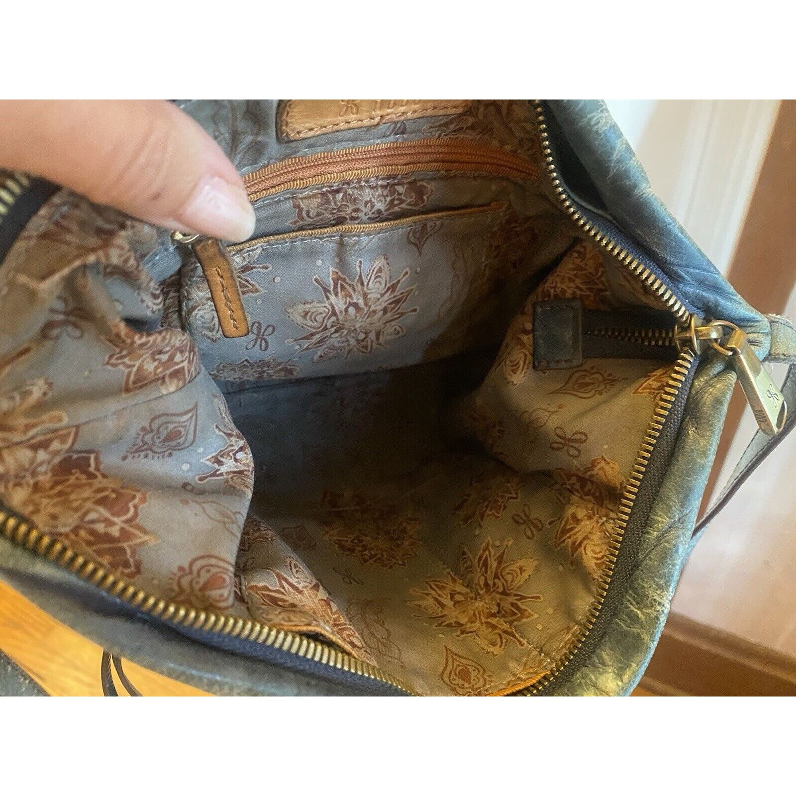 Hobo Hobo Leather Shoulder Purse Women’s Blue Adjustable Size ONE SIZE - 3 Thumbnail