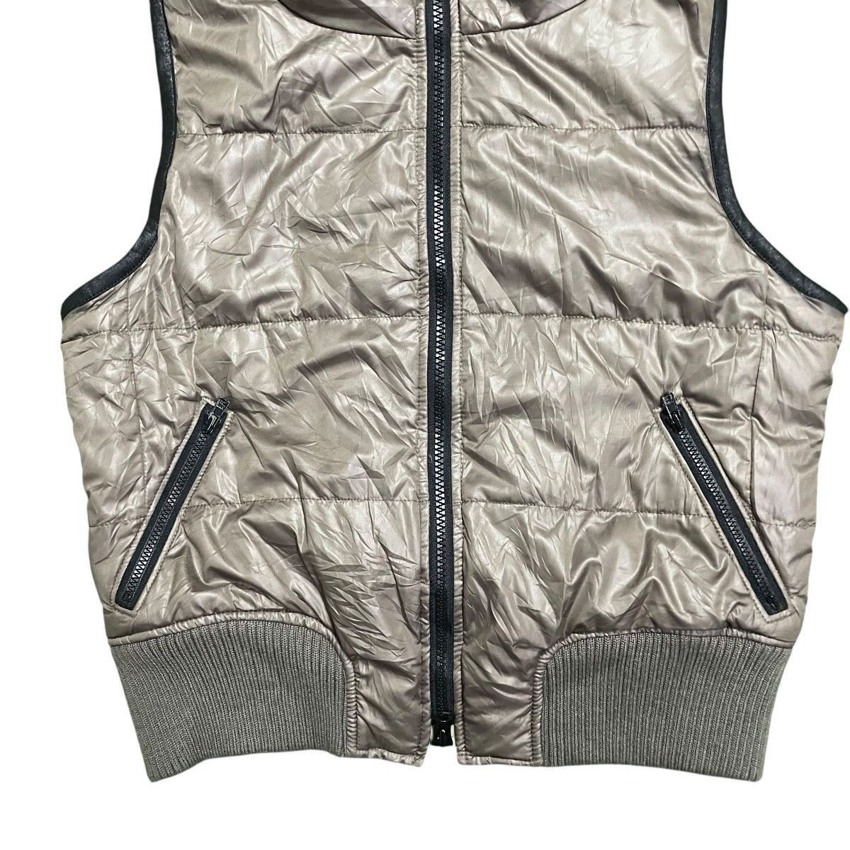 If Six Was Nine 🇯🇵 COMME CA ISM NYLON FUR HOODIE ZIPPER VEST Size US L / EU 52-54 / 3 - 4 Thumbnail