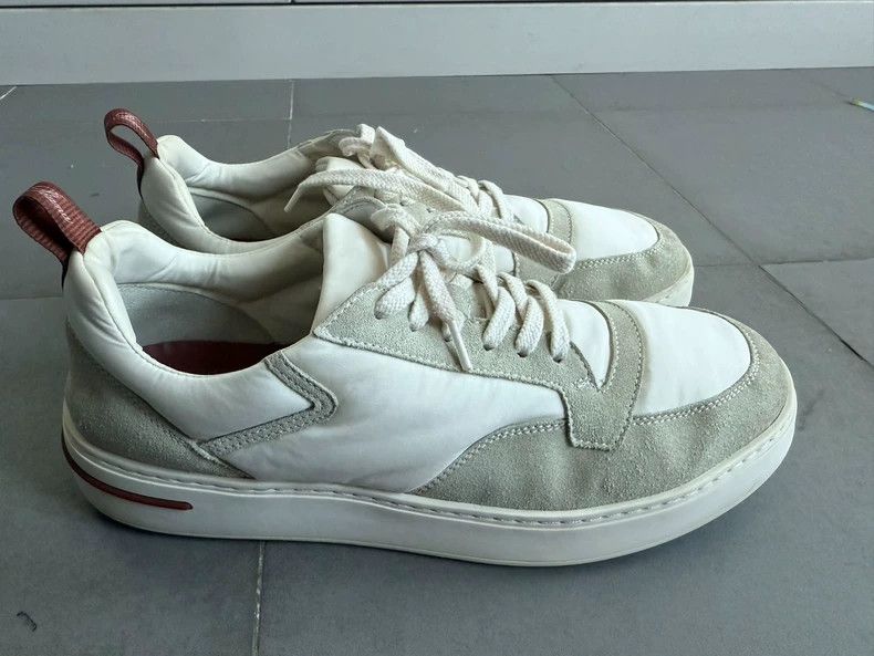 Loro Piana LORO PIANA Men's Casual Athletic Shoes with Patchwork Size US 7 / EU 40 - 2 Thumbnail