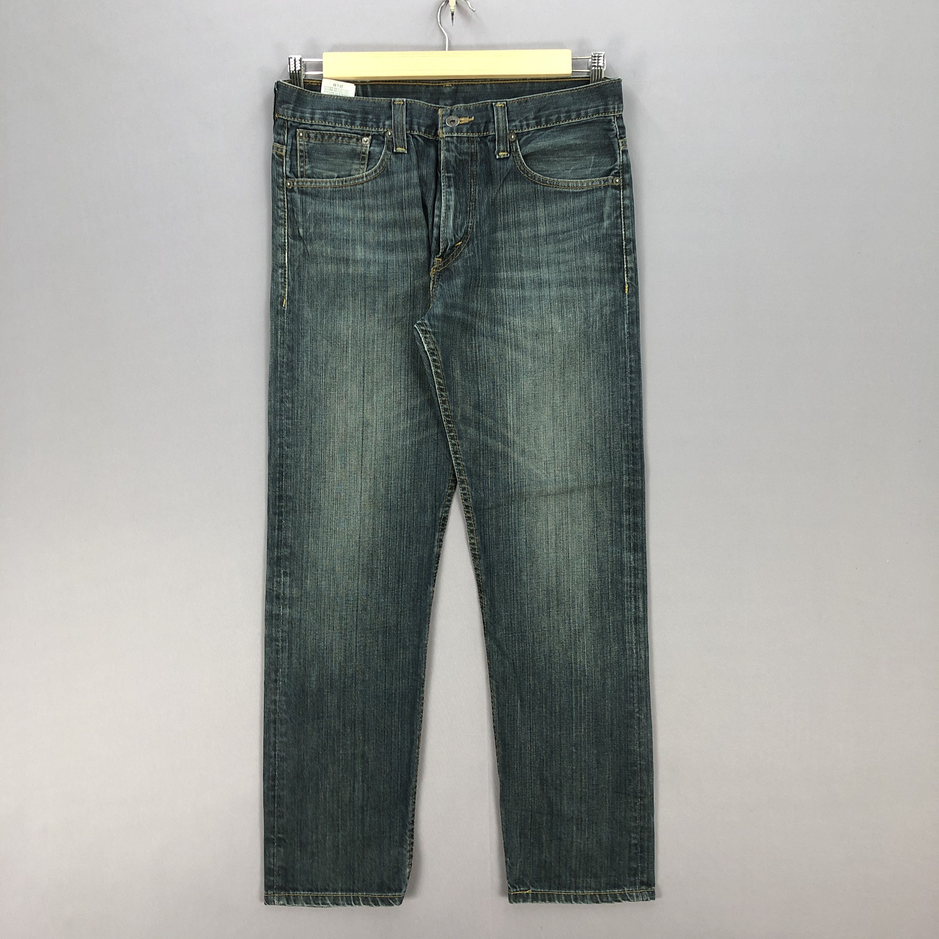 Levi's Vintage Y2K Levis Dark Blue Jeans Levi's Denim Pants Size US 34 / EU 50 - 1 Thumbnail