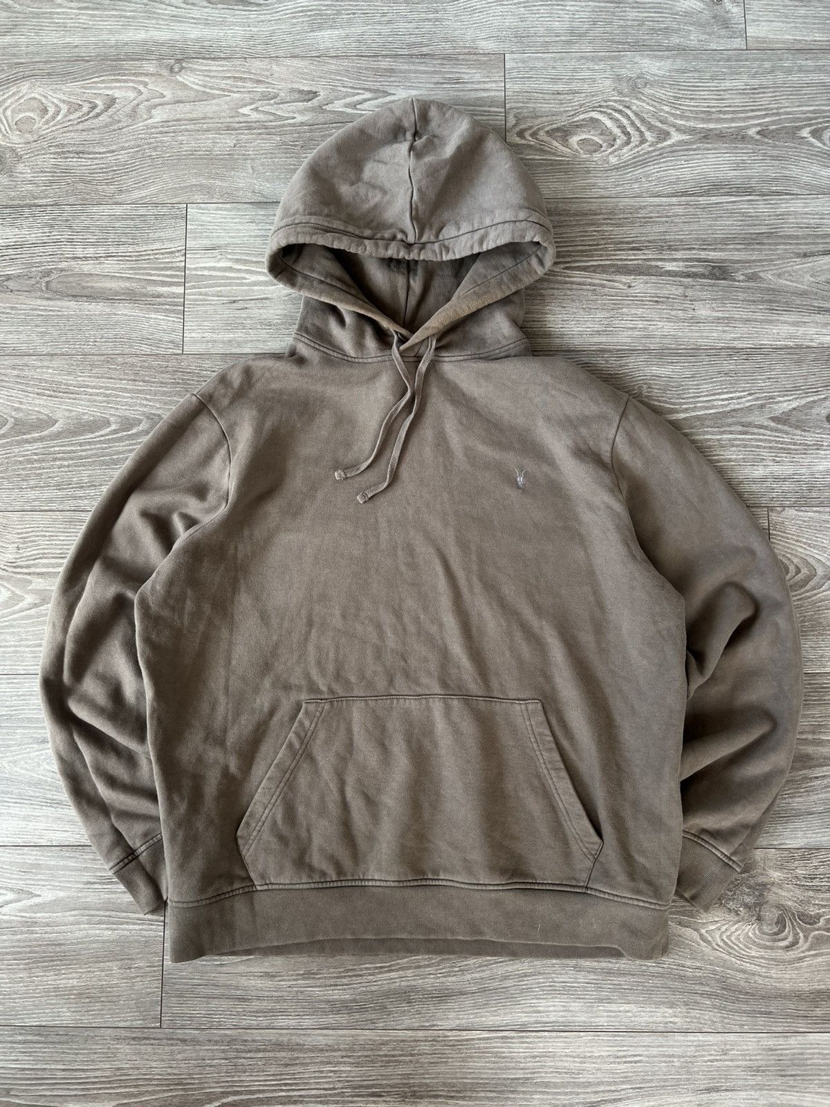 Allsaints Allsaints Avant Garde Oversize Knit Logo Saka OTH Hoodie Size US M / EU 48-50 / 2 - 1 Thumbnail