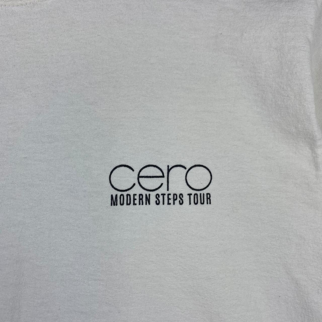 Band Tees CERO MODERN STEPS TOUR Obscure Ride Album Tee Shirt Top Size US S / EU 44-46 / 1 - 4 Thumbnail