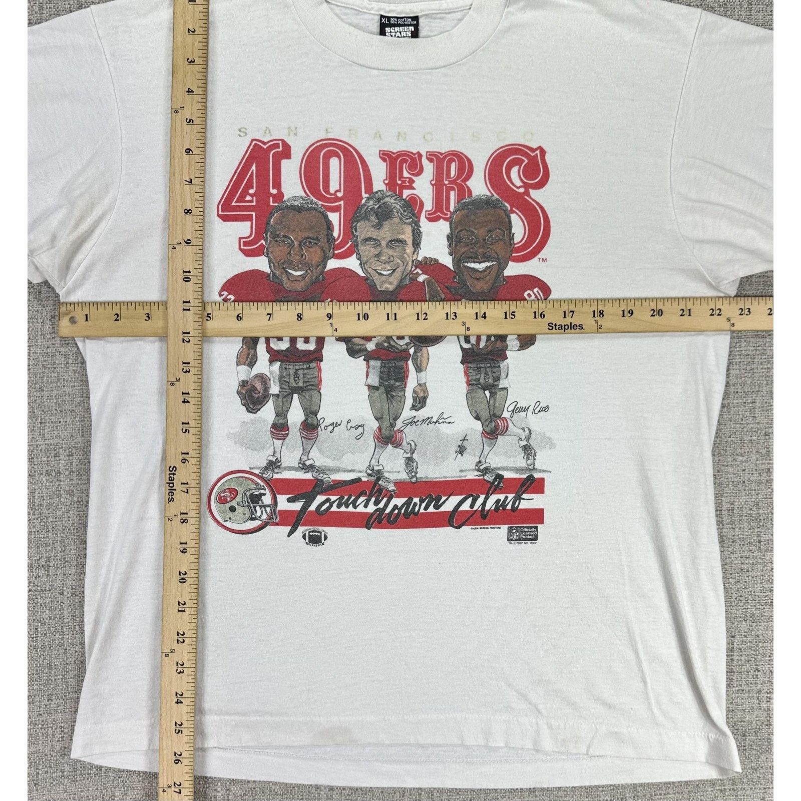 Other San Francisco 49ers Shirt XL Caricature Touchdown USA Rice Size US XL / EU 56 / 4 - 2 Thumbnail