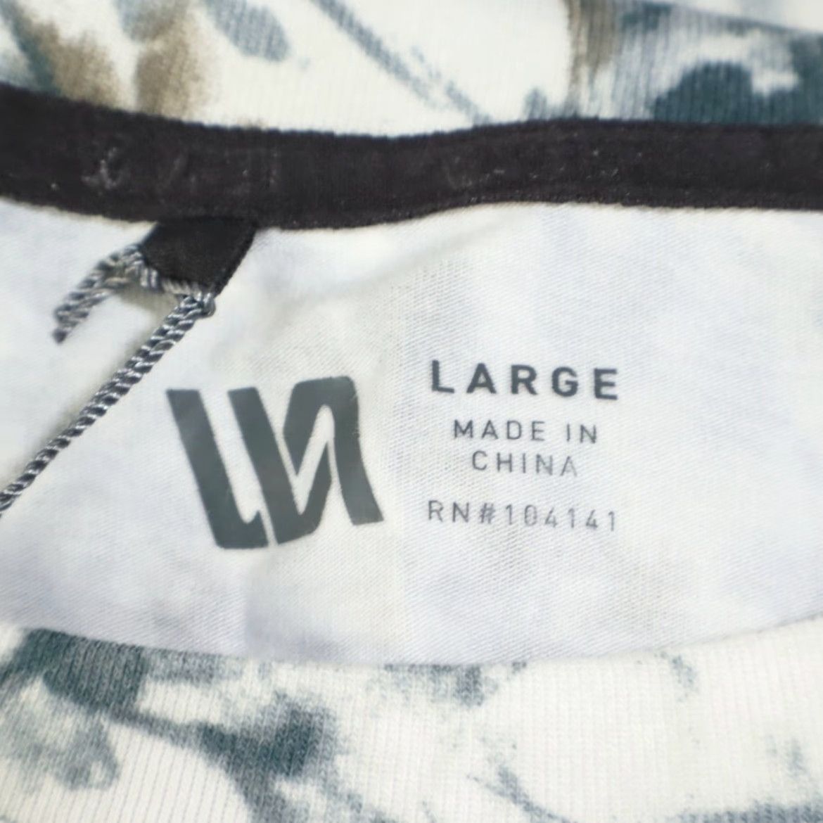 Vintage VRST Shirt Teal Men's L VRST Essential Tee Botanic Mineral Tie-Dye Crew Neck Regular Fit Cotton Blend Short Sleeve T-Shirt 90s? Size US L / EU 52-54 / 3 - 5 Thumbnail