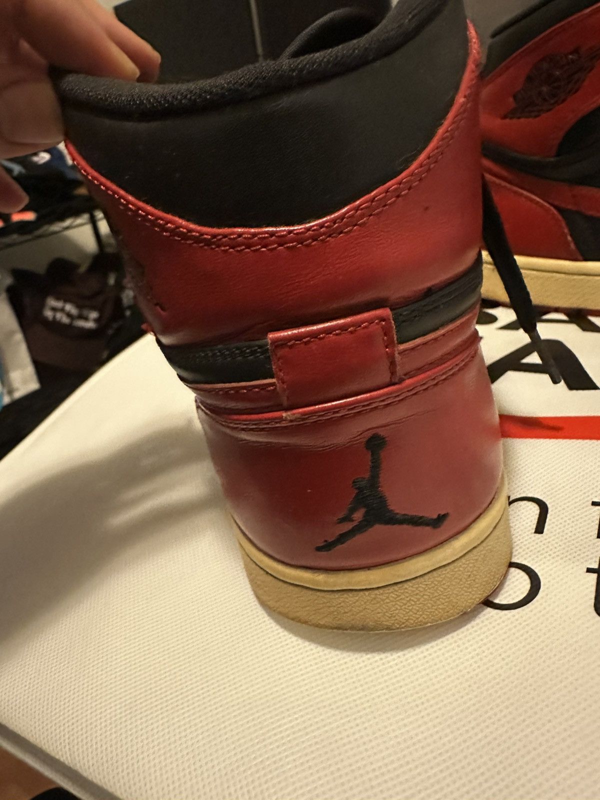 Jordan Brand Jordan 1 DMP Bred Size US 9.5 / EU 42-43 - 10 Thumbnail