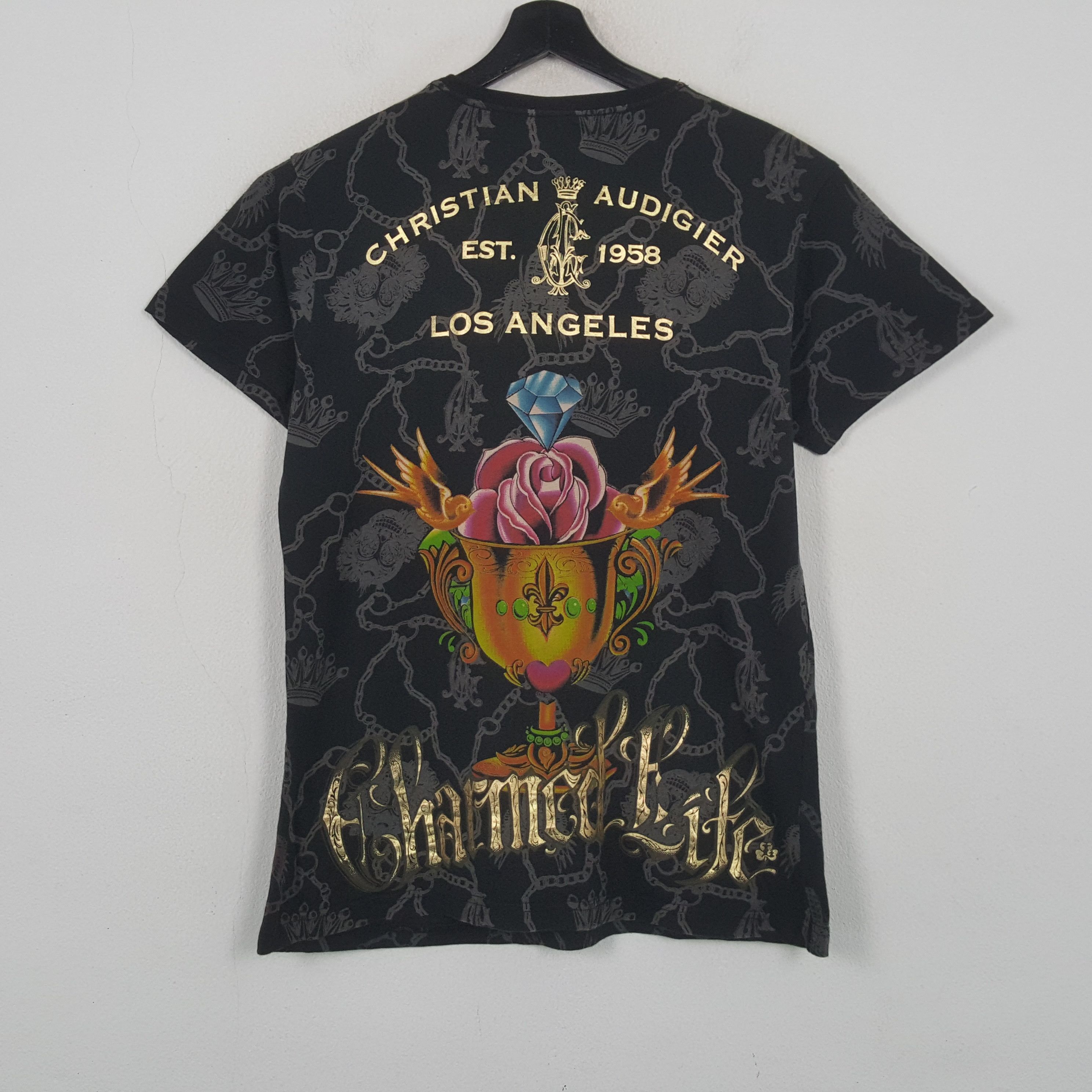 Christian Audigier Christian Audigier Designer Style Tshirt RR5 Size US M / EU 48-50 / 2 - 3 Thumbnail