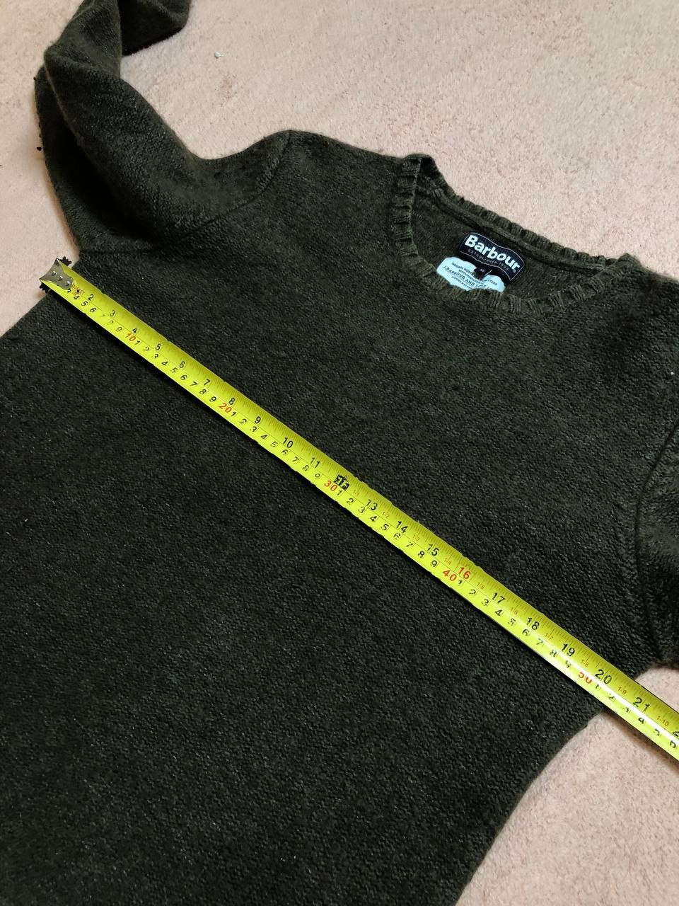 Barbour Vintage Barbour Knit Sweater 90s Size US XL / EU 56 / 4 - 9 Thumbnail