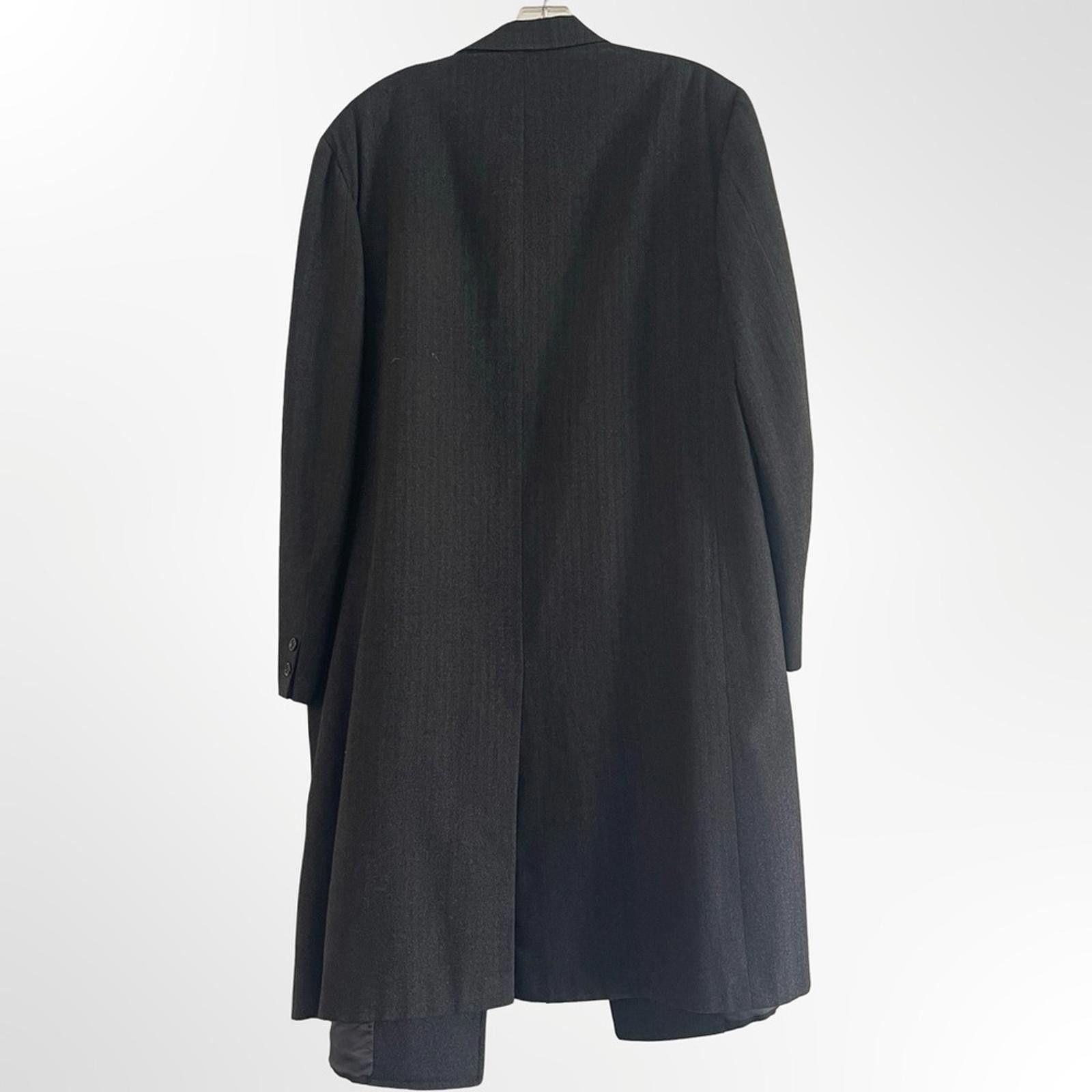 Other Fashion Park Hand Tailored Luxury Black Overcoat size L Size US L / EU 52-54 / 3 - 2 Thumbnail