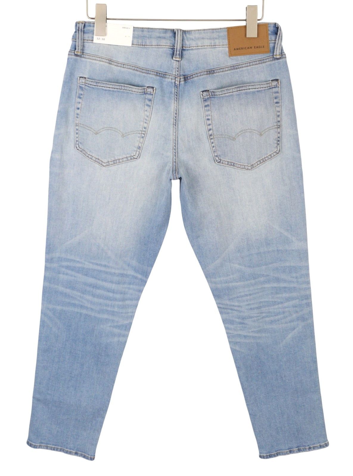 American Eagle Outfitters AIRFLEX+ W32/L30 Light Wash Jeans 88991 Size US 32 / EU 48 - 2 Thumbnail