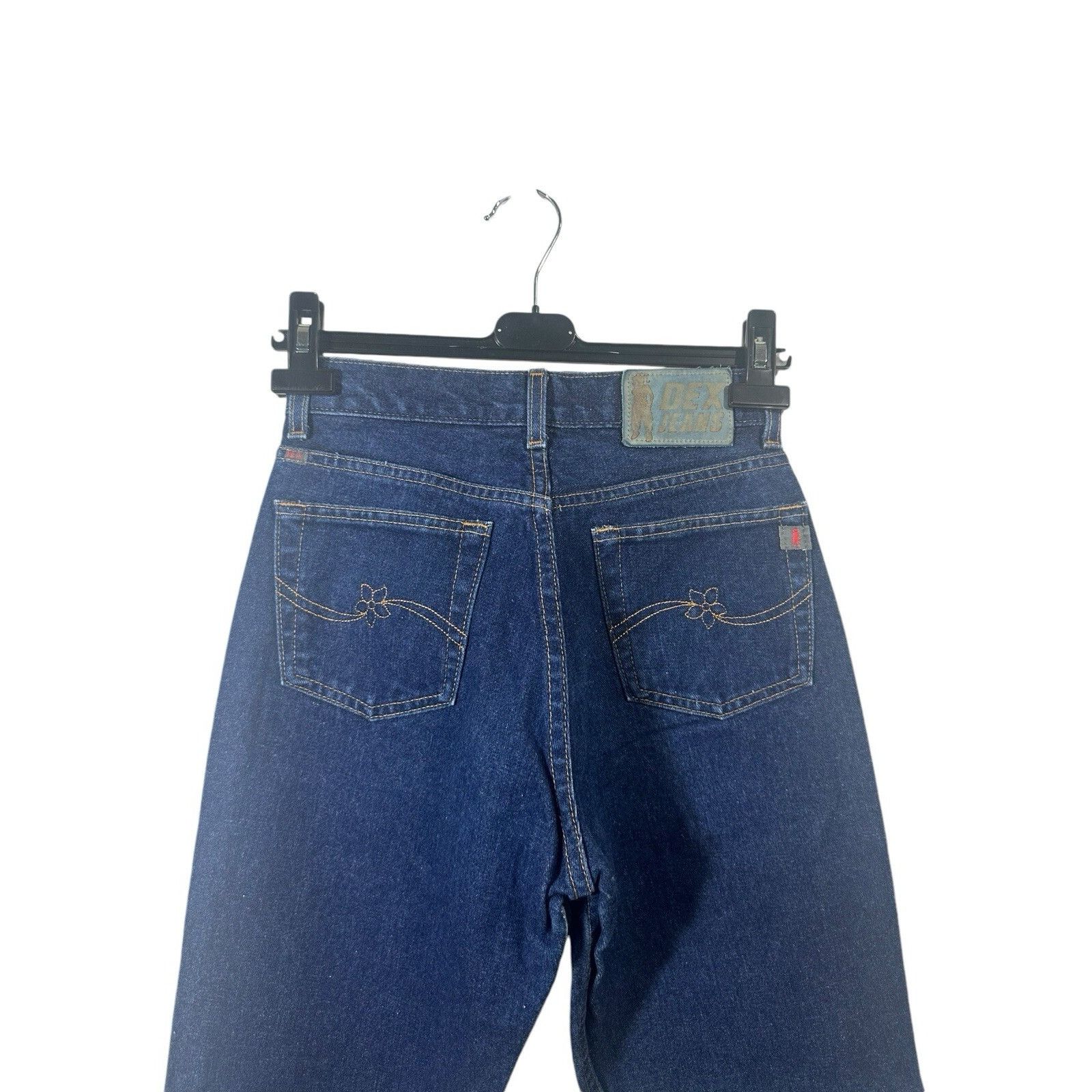 Other Vintage Dex Jeans Flared Raw Denim Women’s Jeans W29-L32 Size 29" - 4 Thumbnail