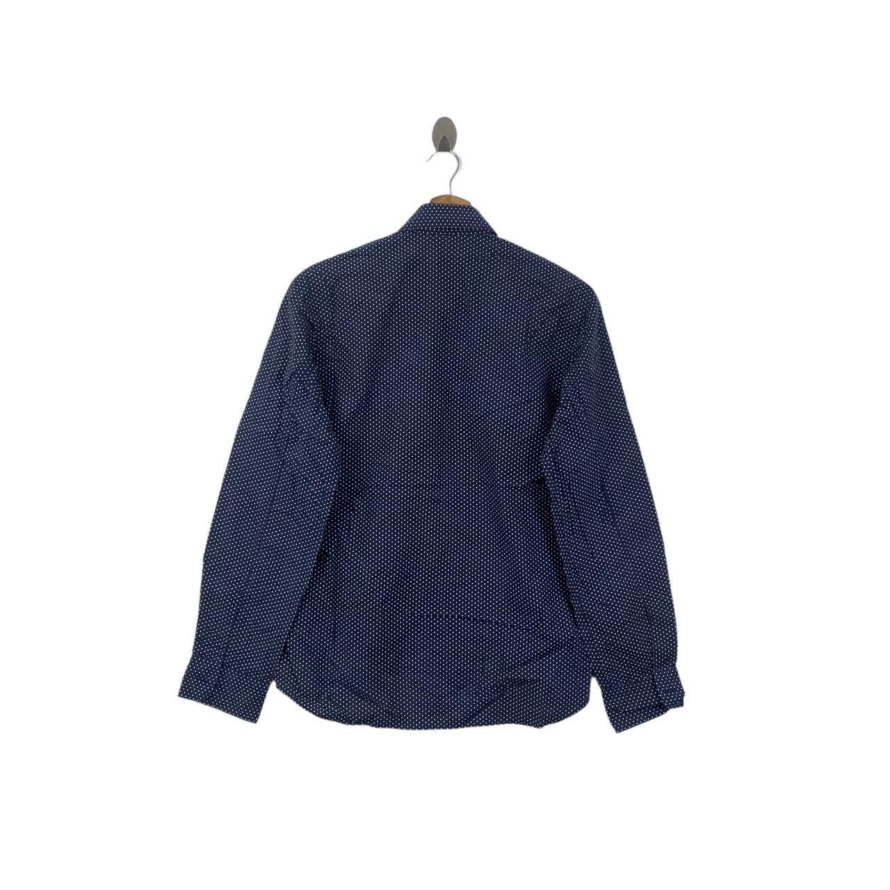 agnes b. AGNES B. PARIS Homme Polka Dot Casual Button Tee Shirt Size US M / EU 48-50 / 2 - 2 Thumbnail
