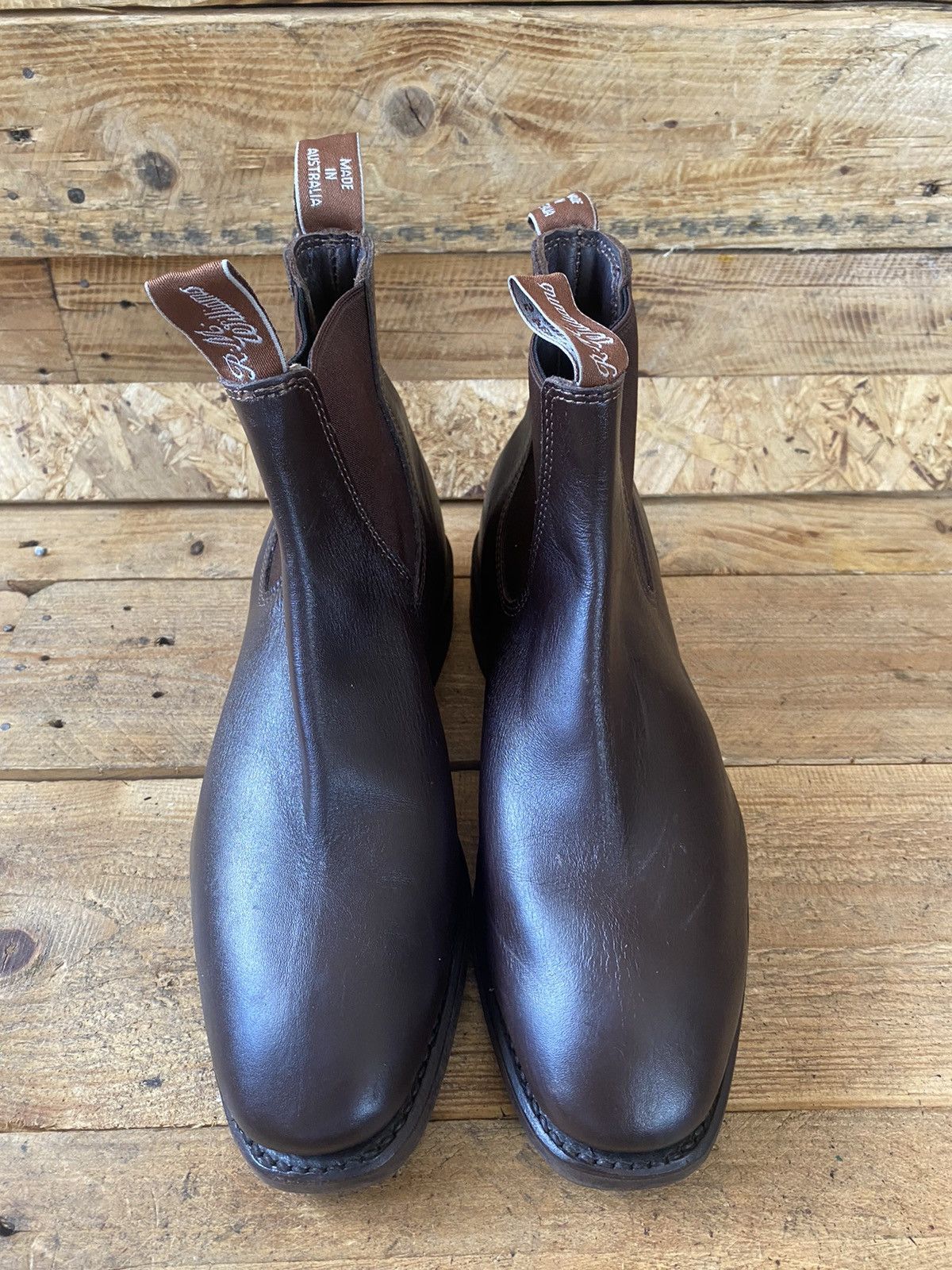 R.M. Williams Rm williams comfort craftman brown chelsea boots sz uk5, 38 Size US 6 / EU 39 - 4 Thumbnail