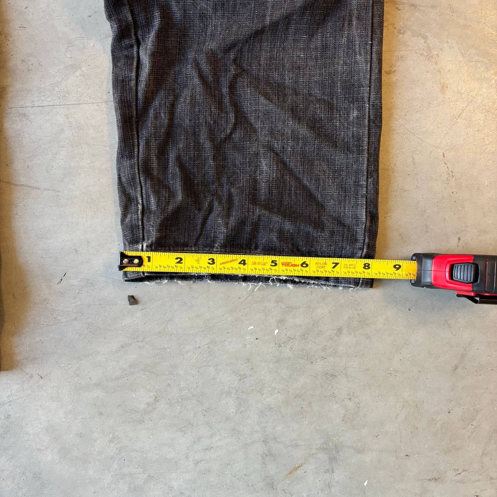 Avirex y2k avirex faded black distressed baggy jeans Size US 28 / EU 44 - 5 Thumbnail