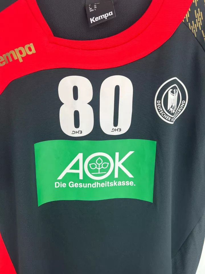 Vintage Kempa 2015 Germany DHB Handball away t shirt jersey size XL Size US XL / EU 56 / 4 - 3 Thumbnail