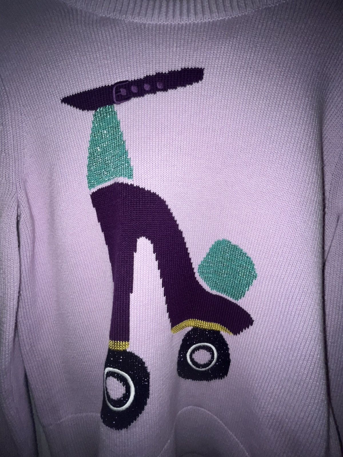 Kate Spade Kate Spade Roller Skate Sweater Size L / US 10 / IT 46 - 4 Thumbnail