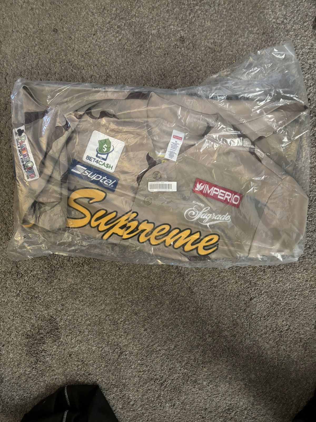 Supreme Supreme Chosen One Camo Baseball Jersey Size US M / EU 48-50 / 2 - 1 Thumbnail